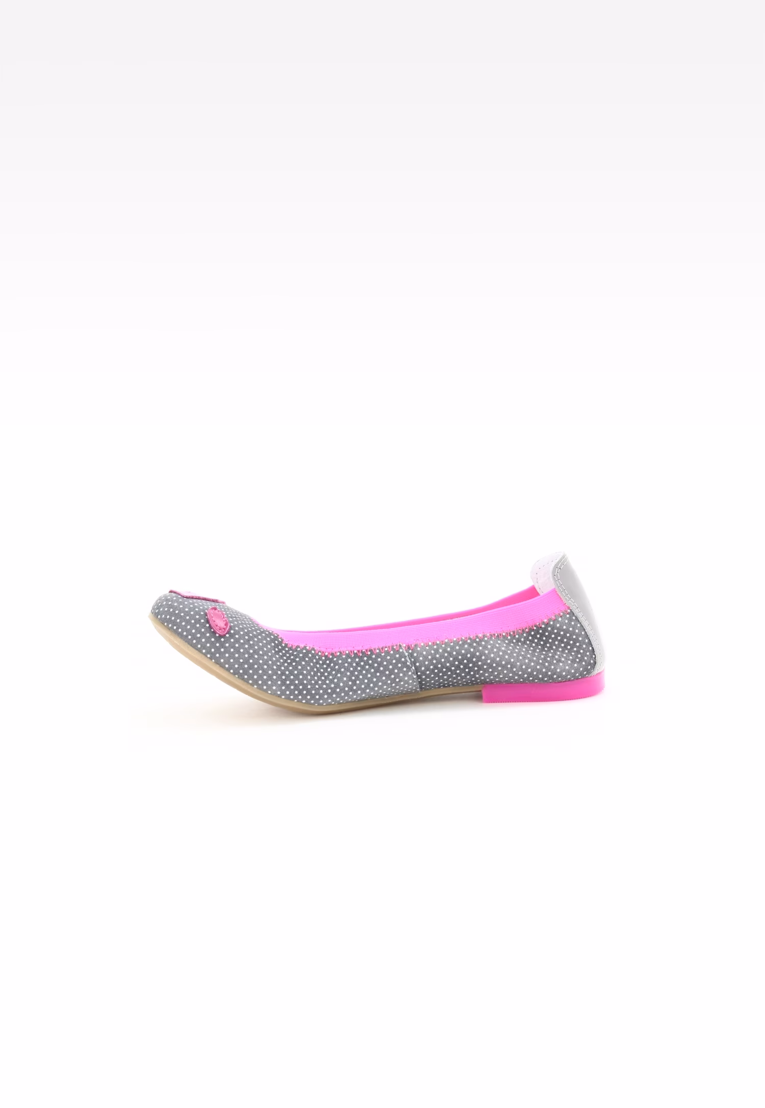 Wizytowe BARTEK T-18654/1FX, dla dziewcząt, szaro-różowy