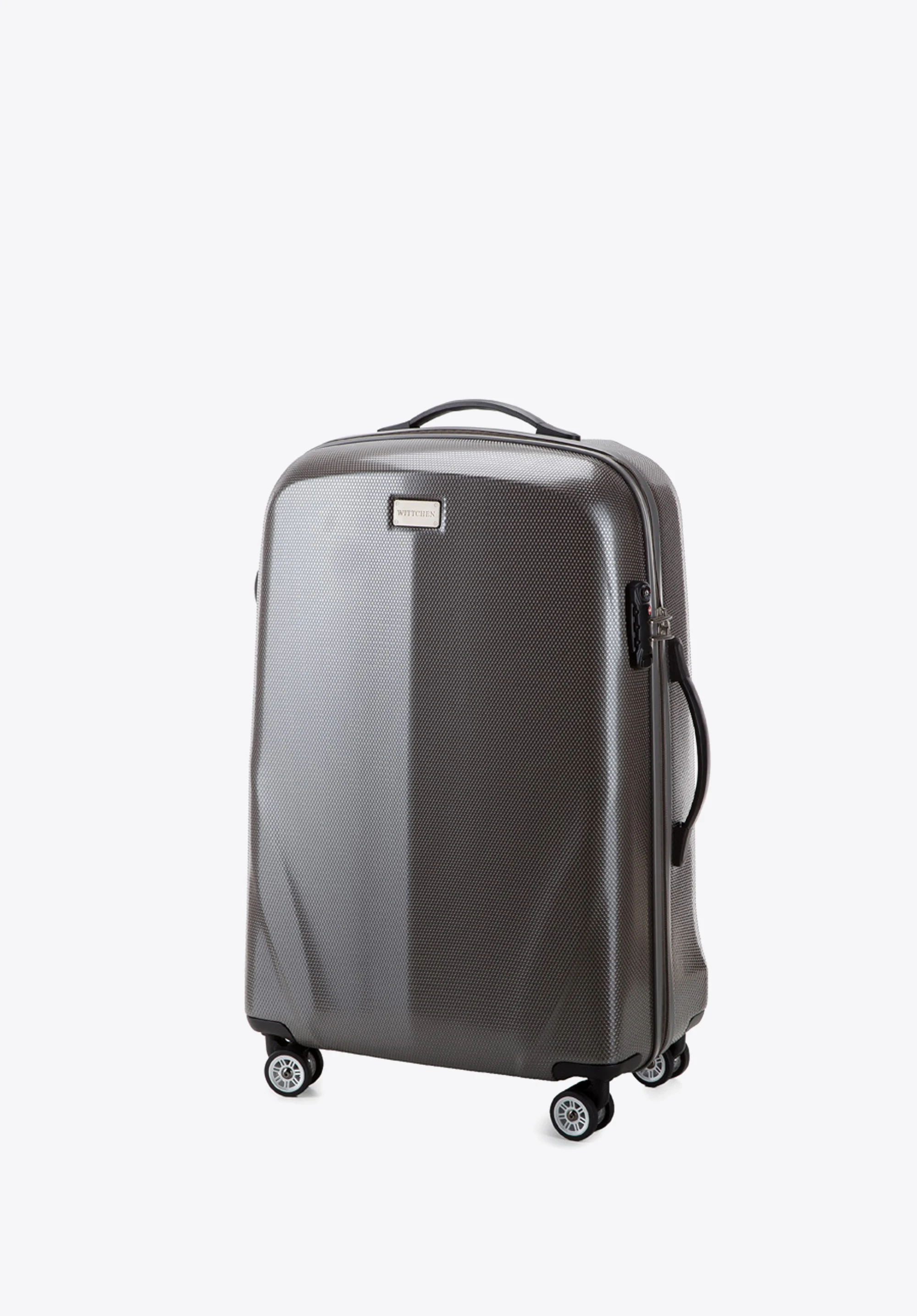 Walizka kabinowa z polikarbonu jednokolorowa