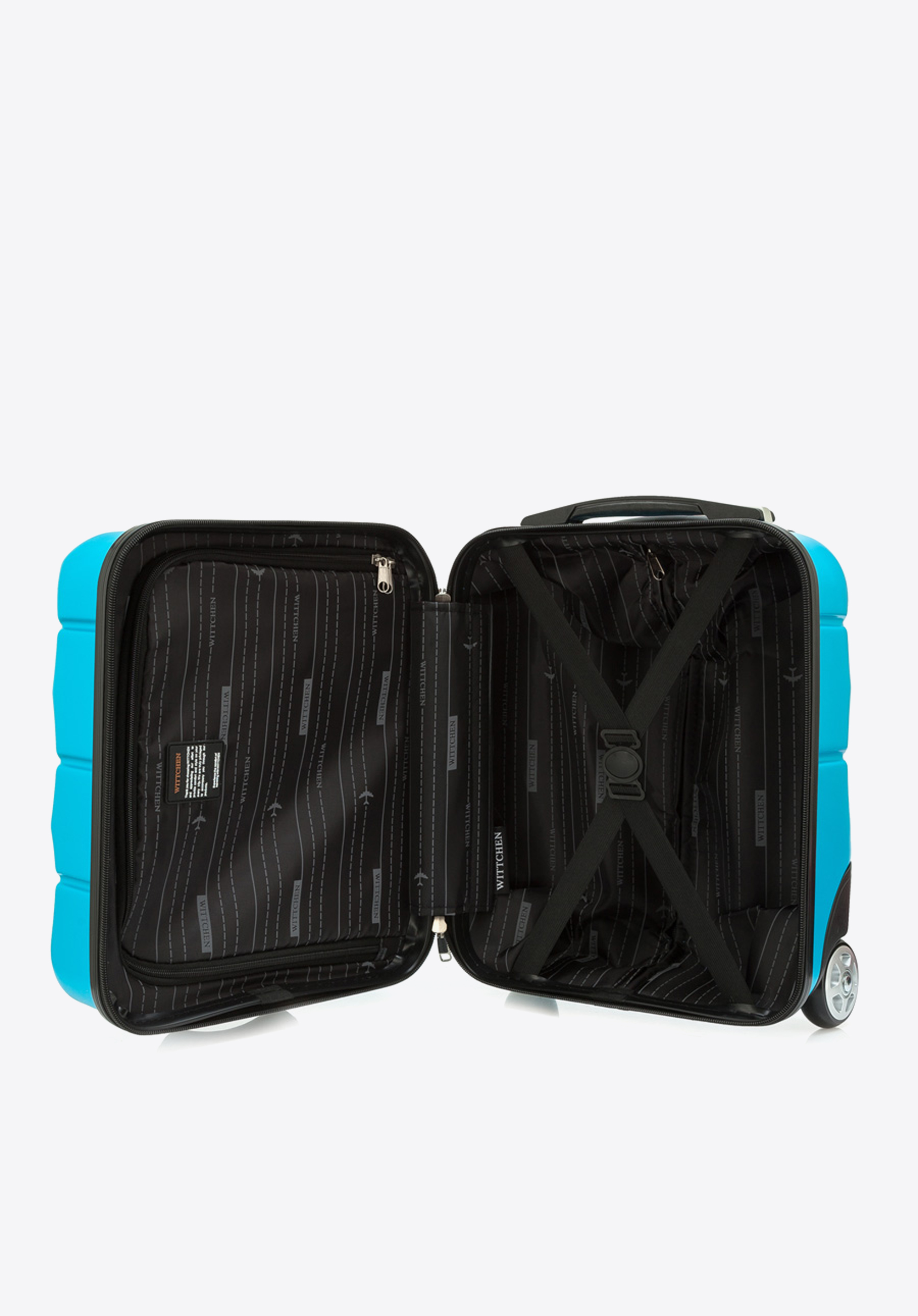 Walizka kabinowa z ABS-u ze żłobieniami