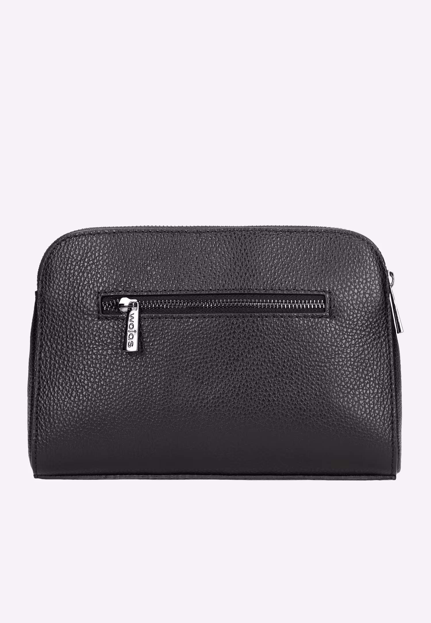 Niewielka czarna torebka damska ze skóry licowej