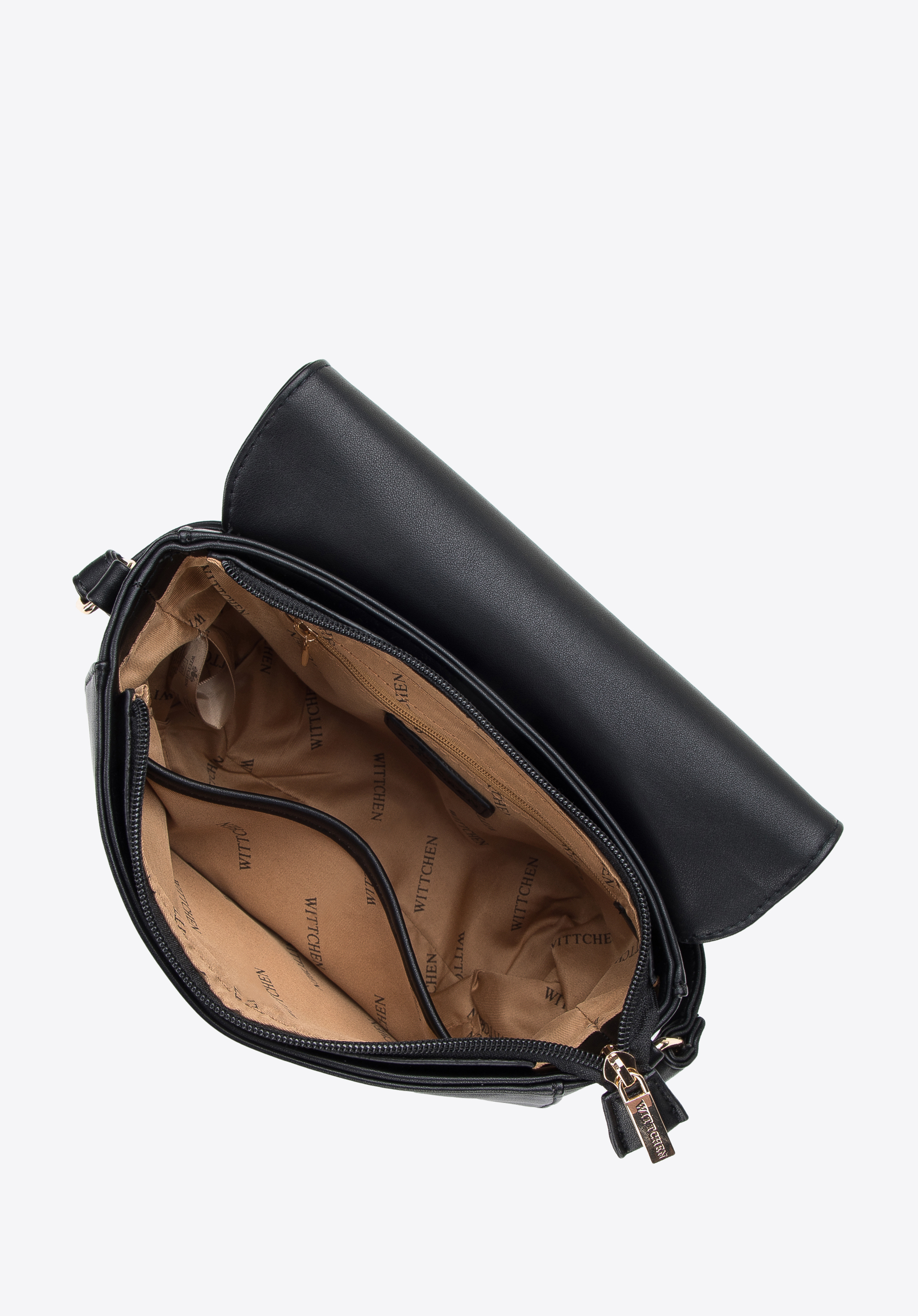 Damska listonoszka z ozdobną plecionką