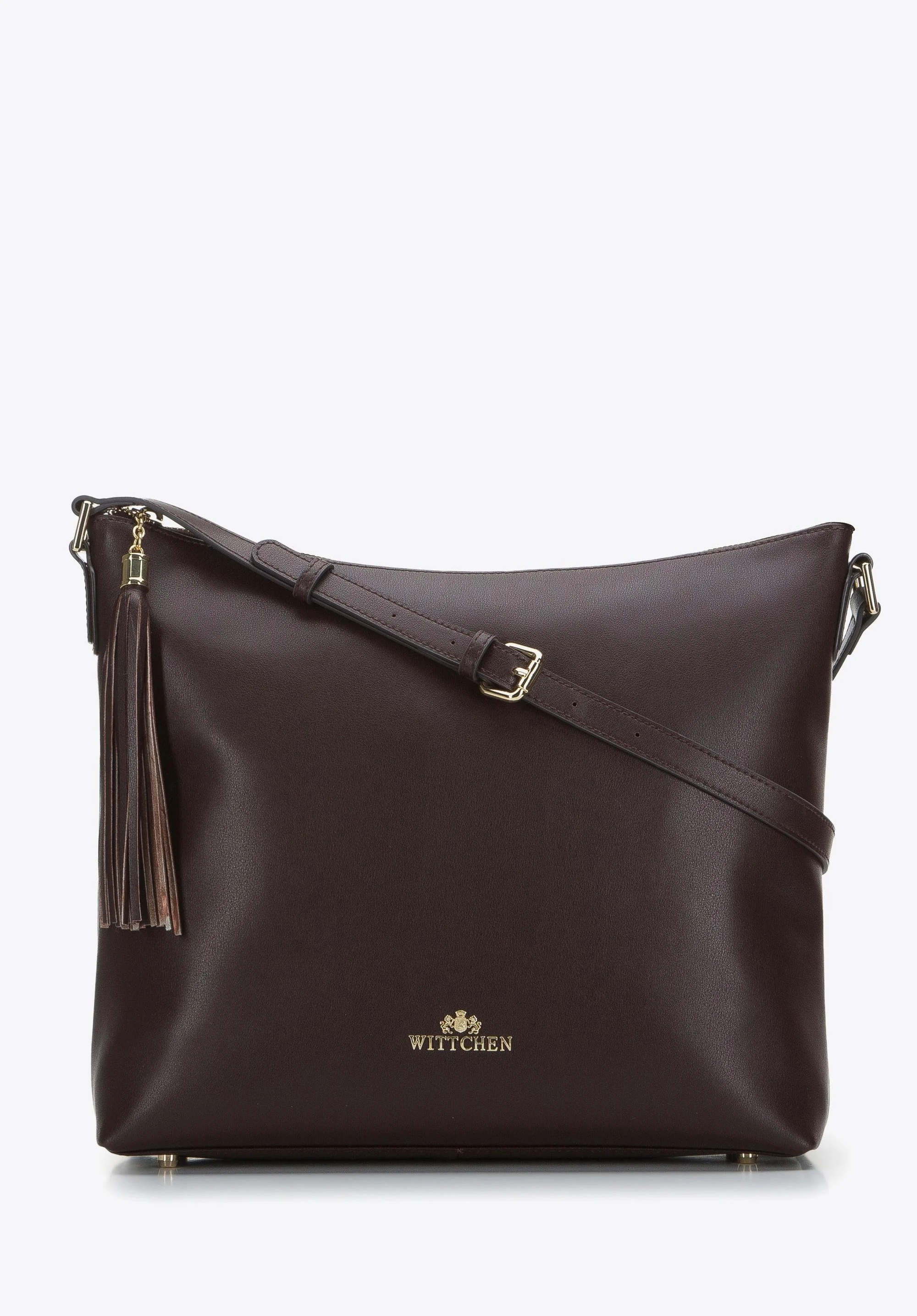 Torebka worek skórzana z chwostem