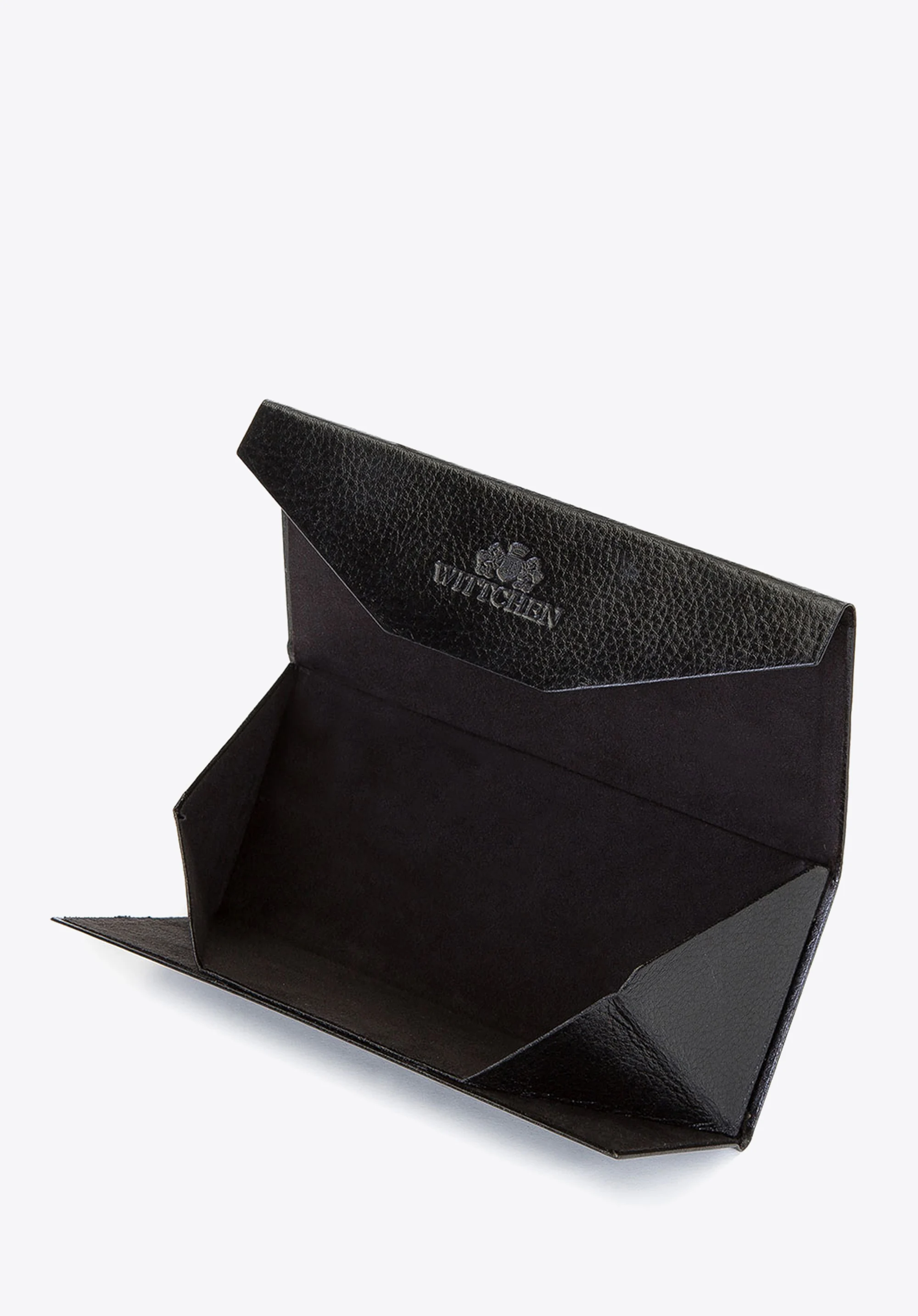 Etui na okulary skórzane składane