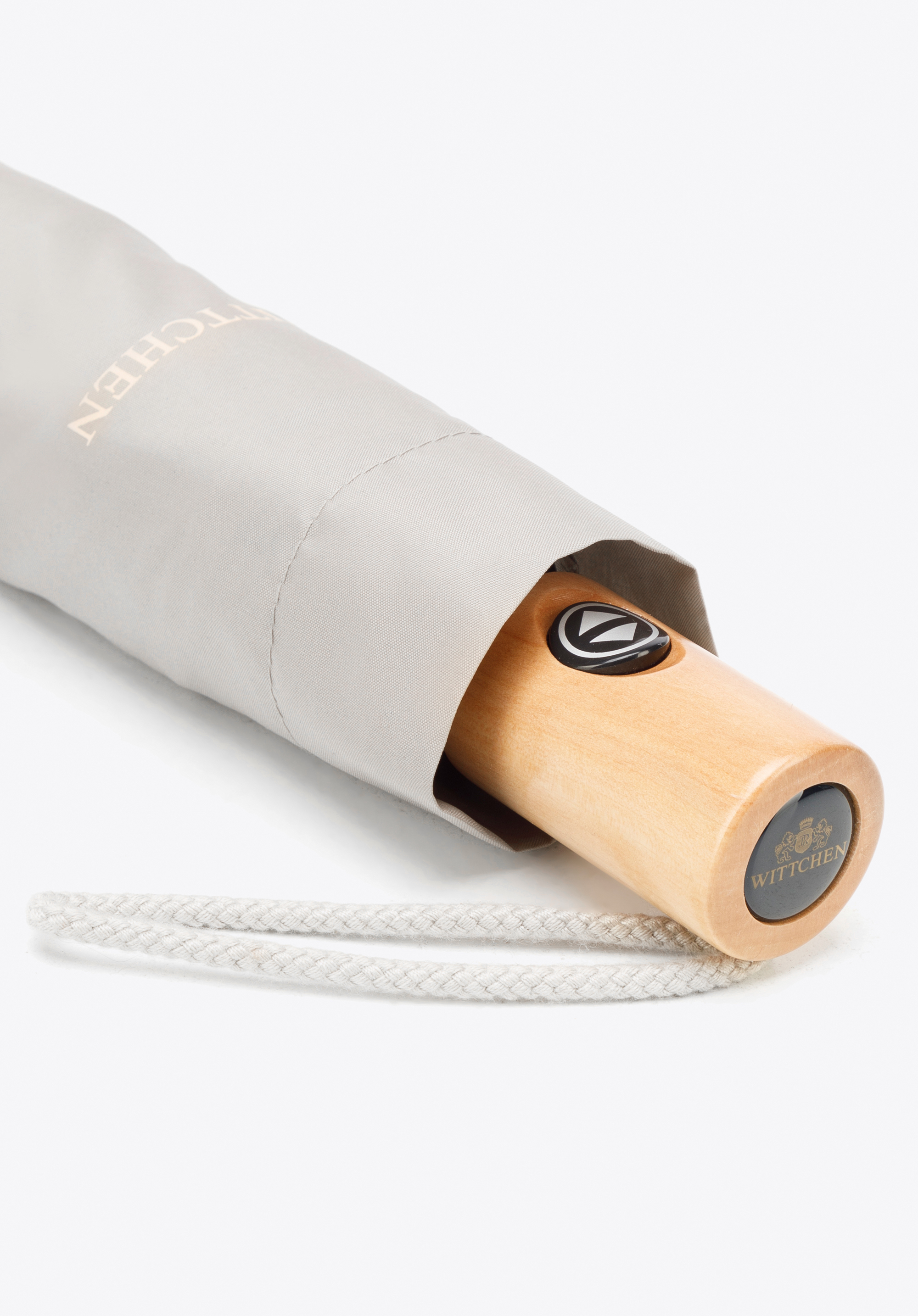 Parasol automatyczny z drewnianą rączką