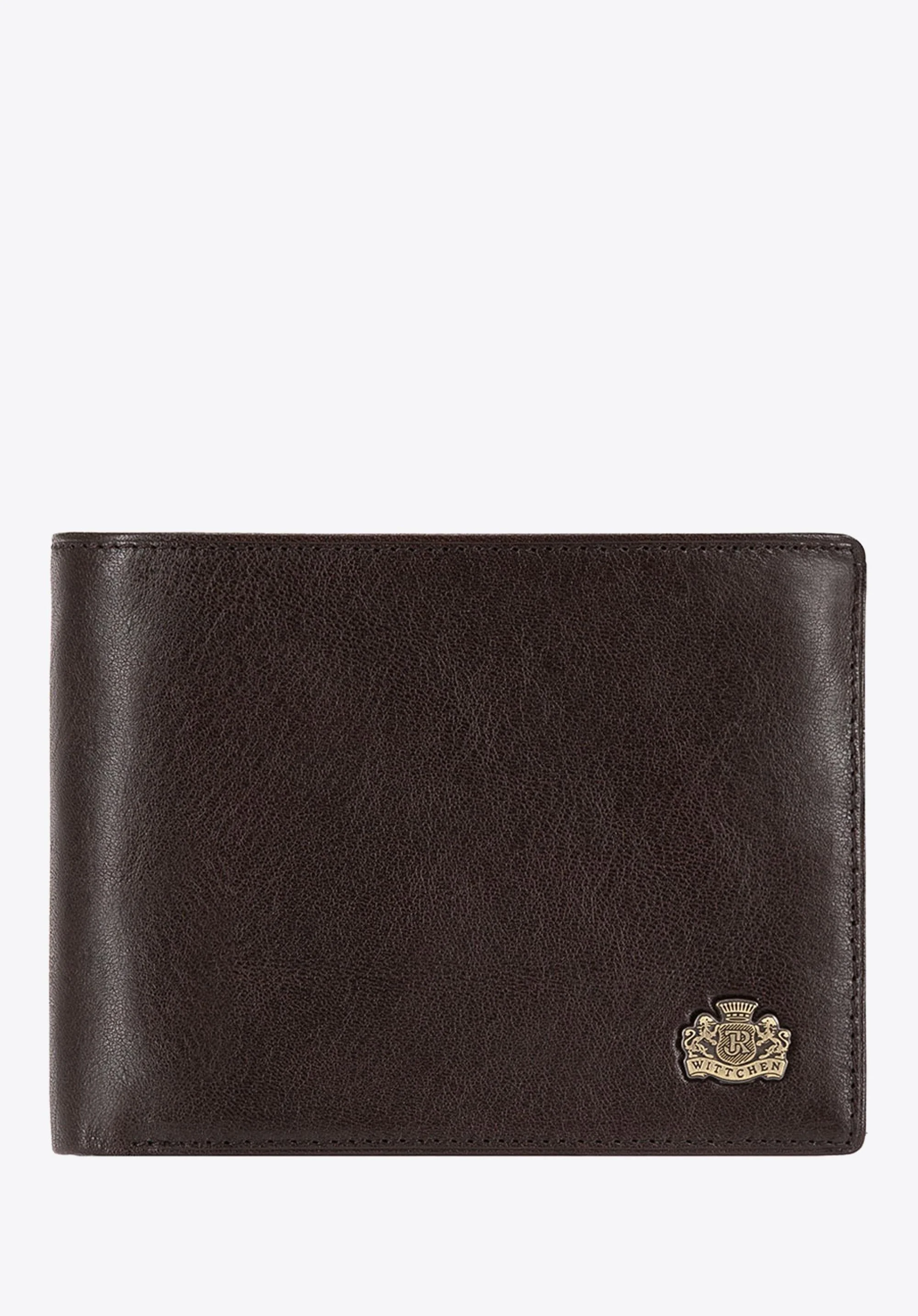 Męski portfel skórzany podwójnie rozkładany