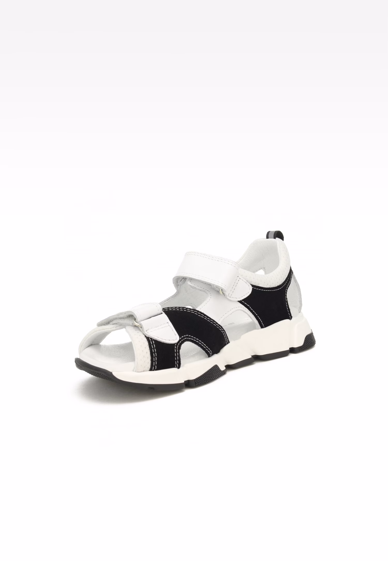 Sandały BARTEK 16119003, dla chłopców, czarno-biały