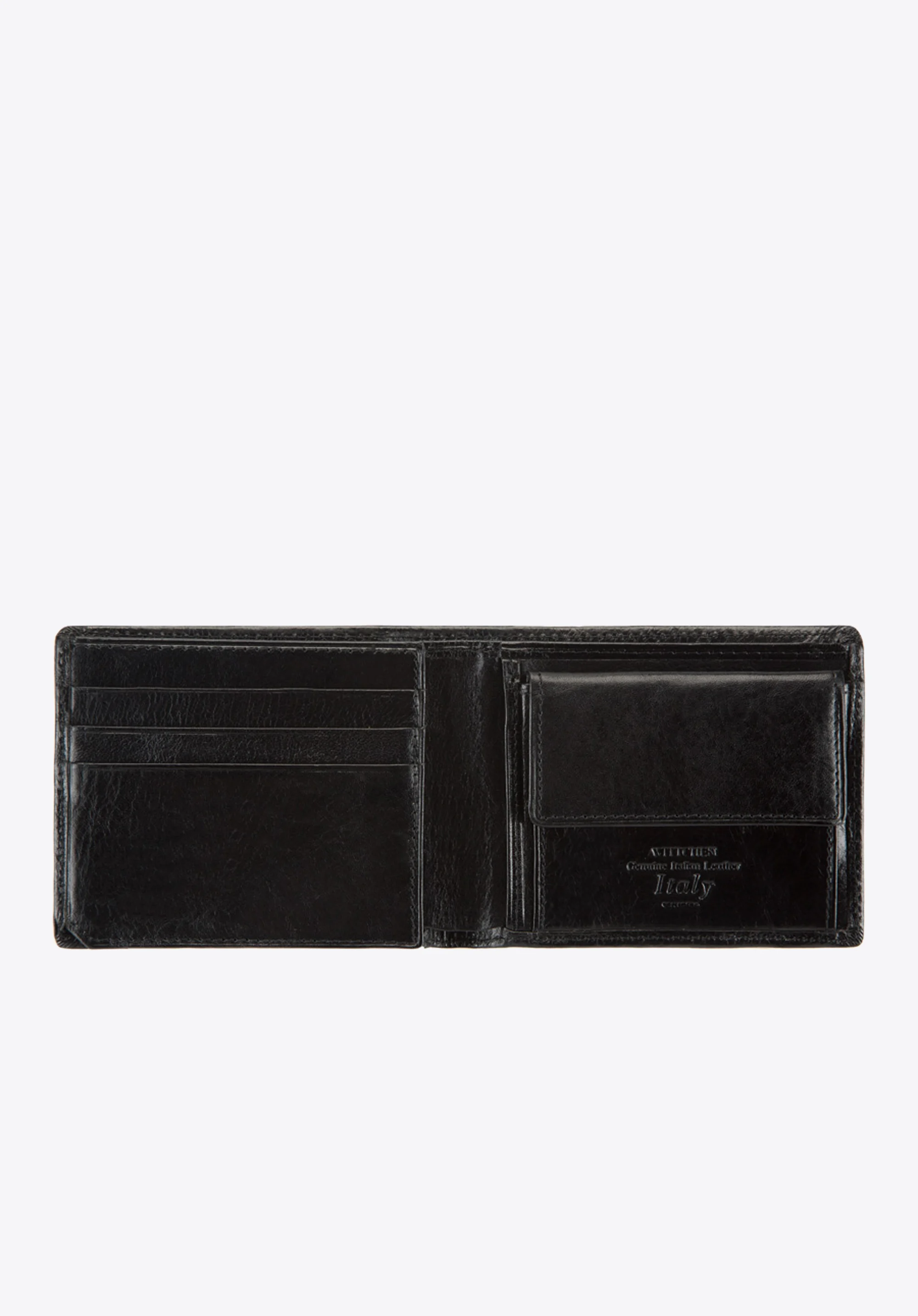 Męski portfel skórzany z miejscem na bilon