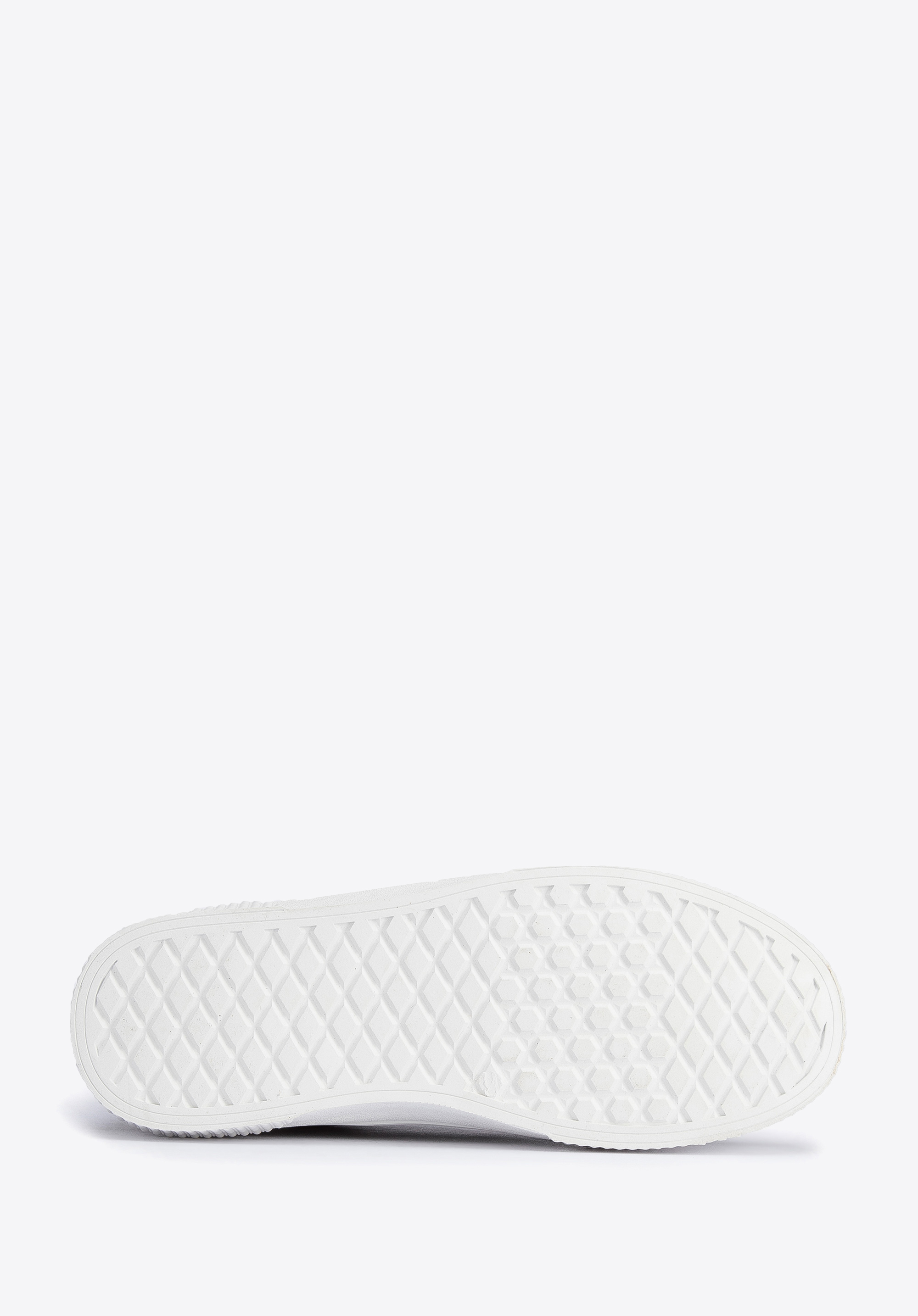 Damskie sneakersy skórzane z wzorem w cętki