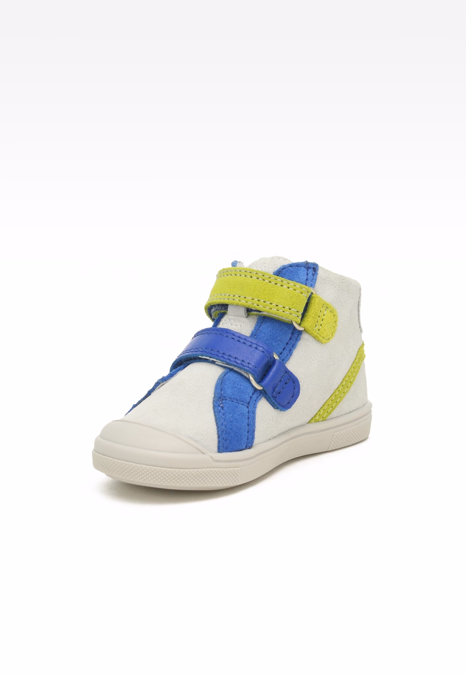 Trzewiki BARTEK 11596009, niebiesko-szaro-pomarańczowy