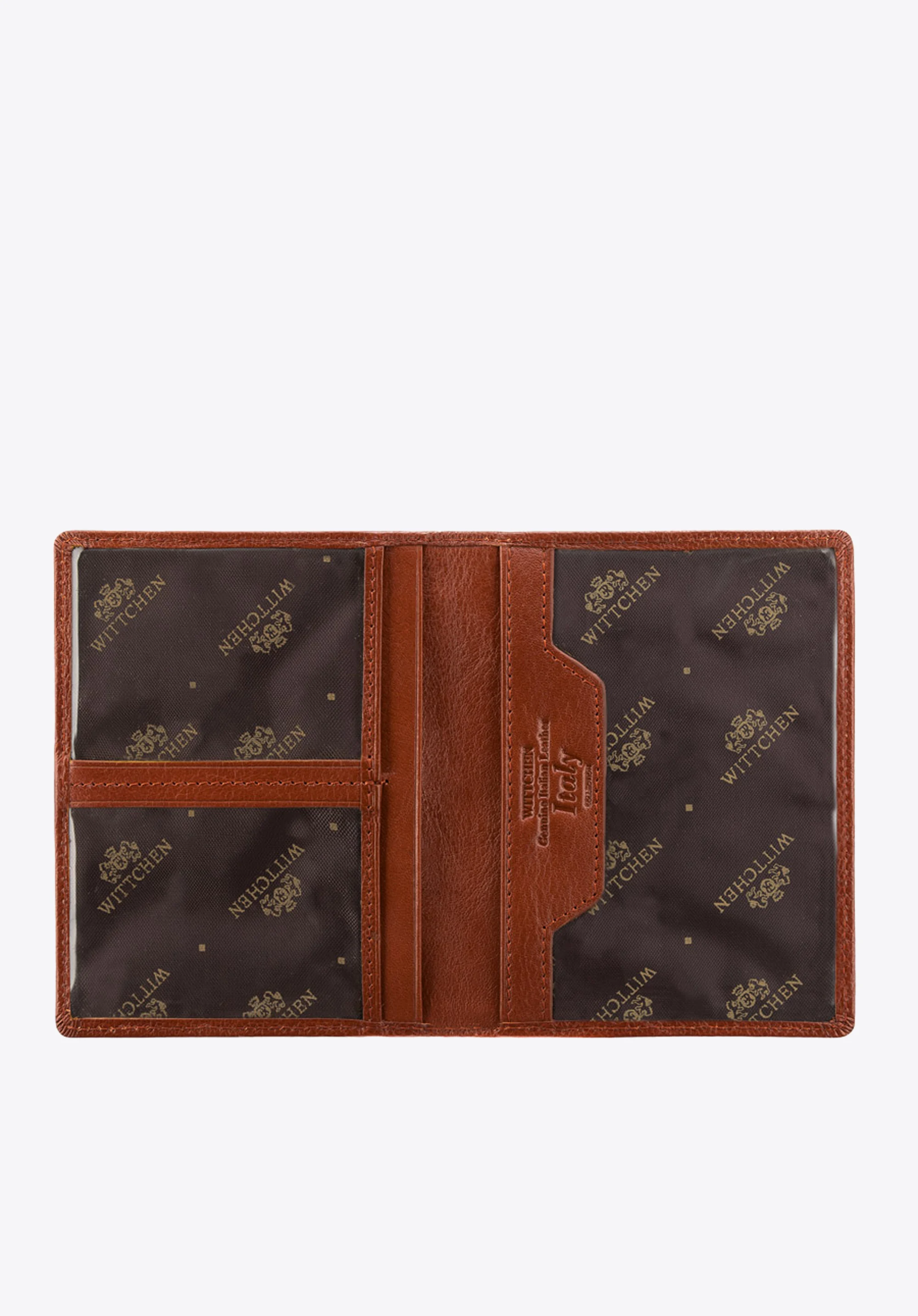 Etui na dokumenty skórzane pionowe