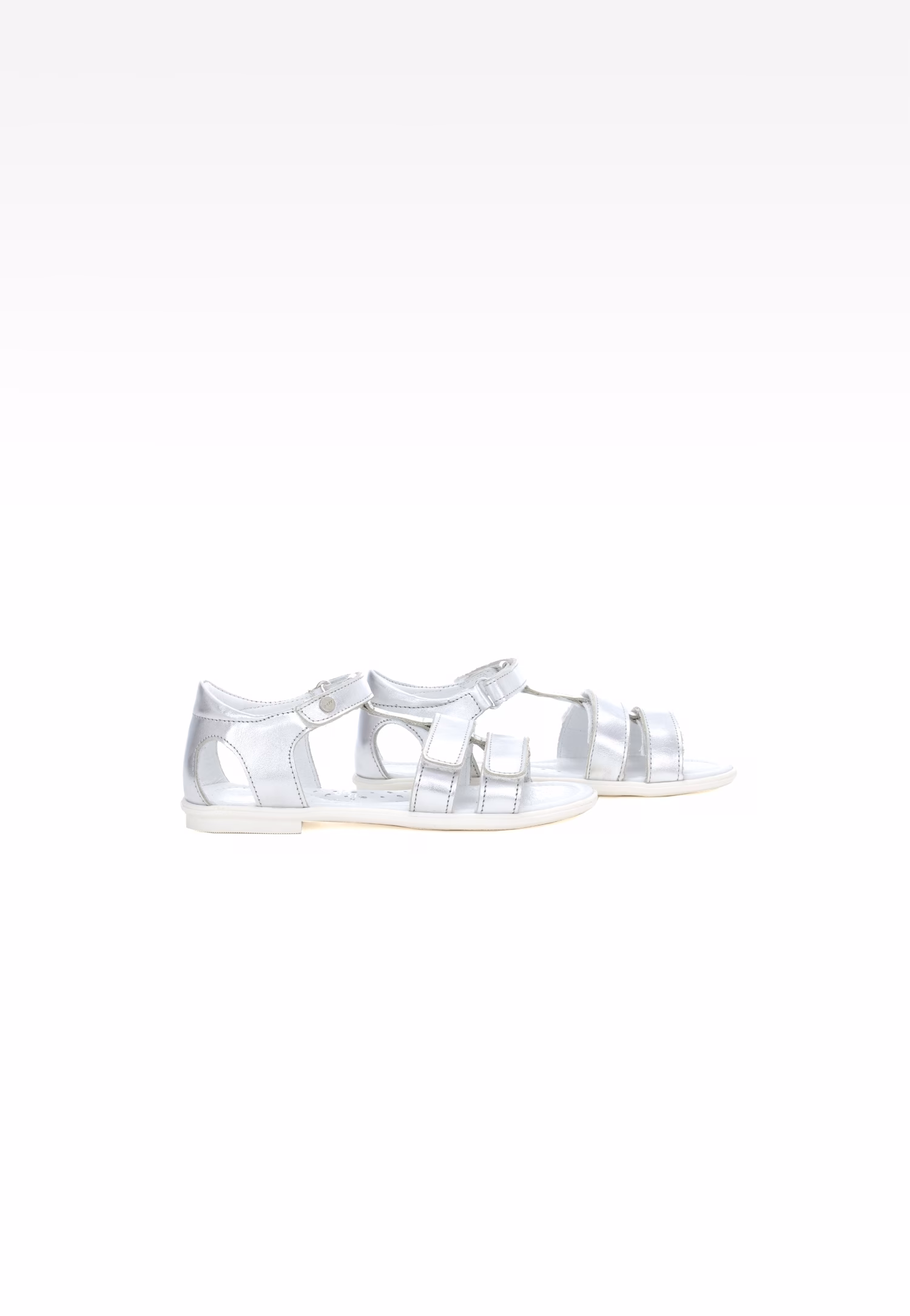 Sandały BARTEK W-56016/SIE, dla dziewcząt, srebrny