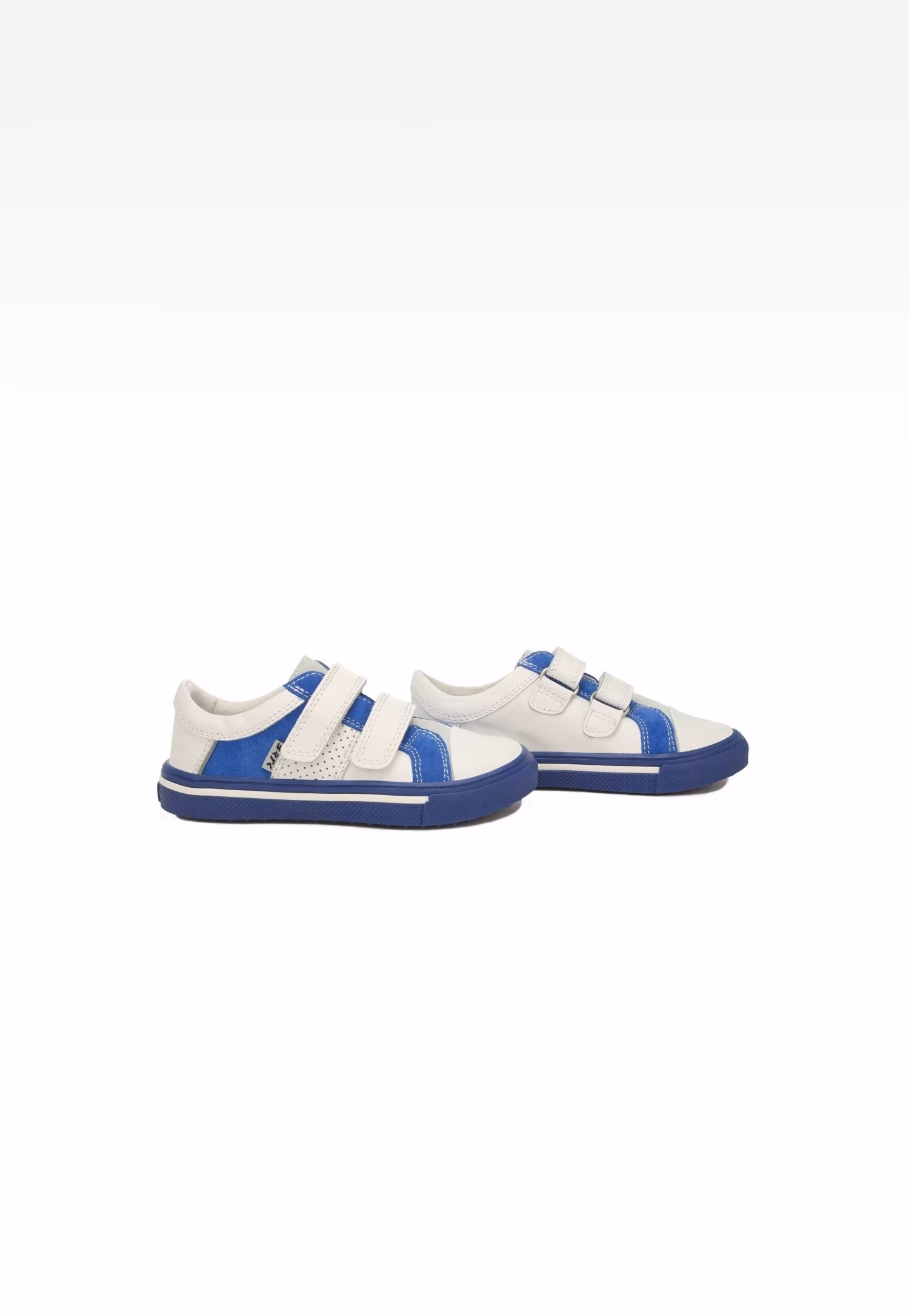 Półbuty BARTEK 018607-001 II, beżowo-niebieski