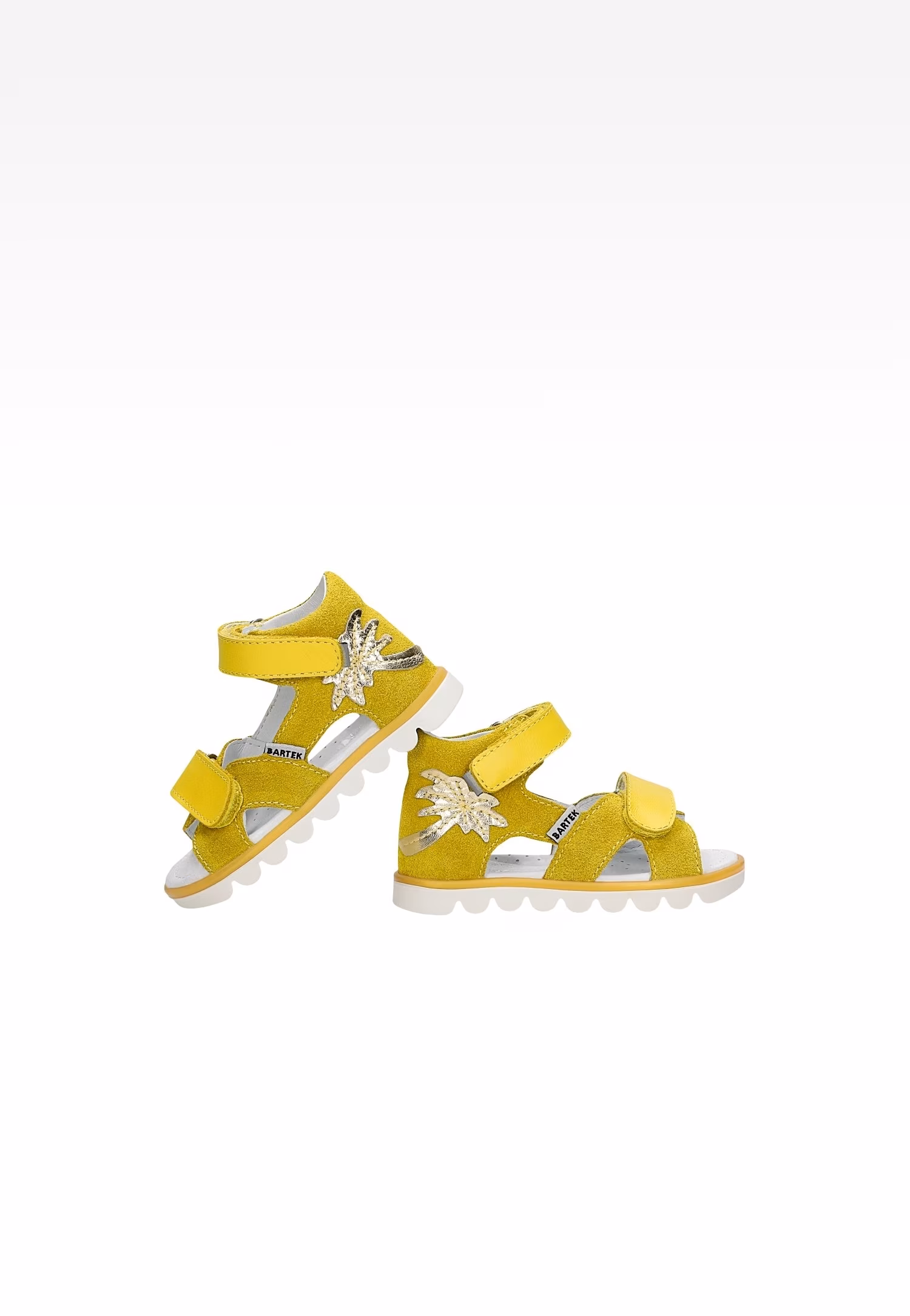 Różowe sandały dziewczęce 11227016 z błyszczącą ozdobą