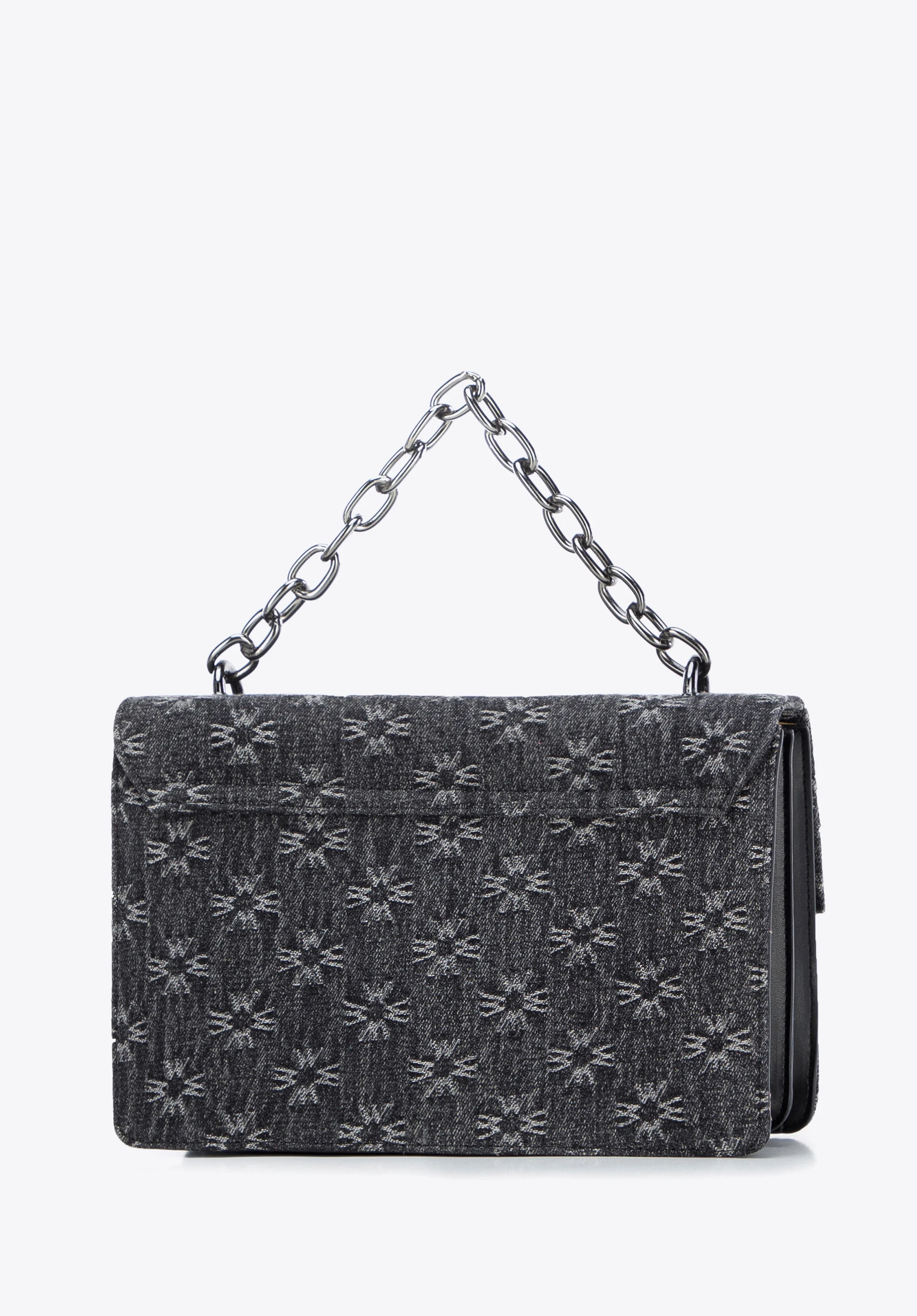 Damska listonoszka dżinsowa w monogram mała