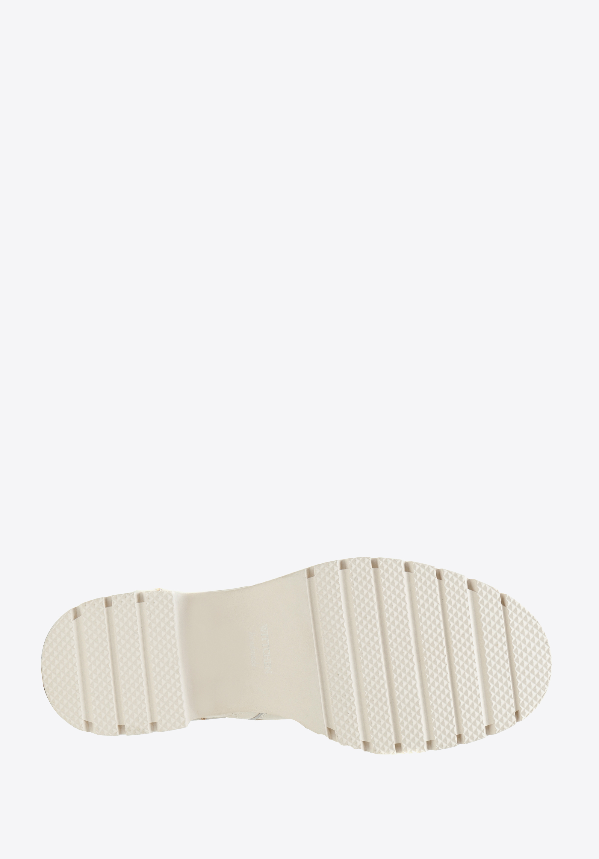 Damskie trapery skórzane z pikowaną cholewką