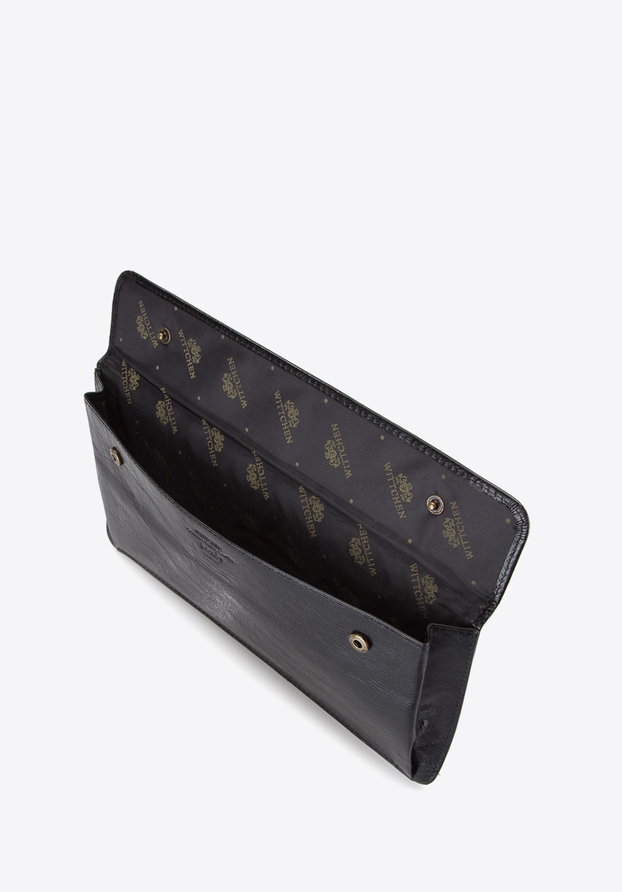 Etui na bilet lotniczy skórzane proste