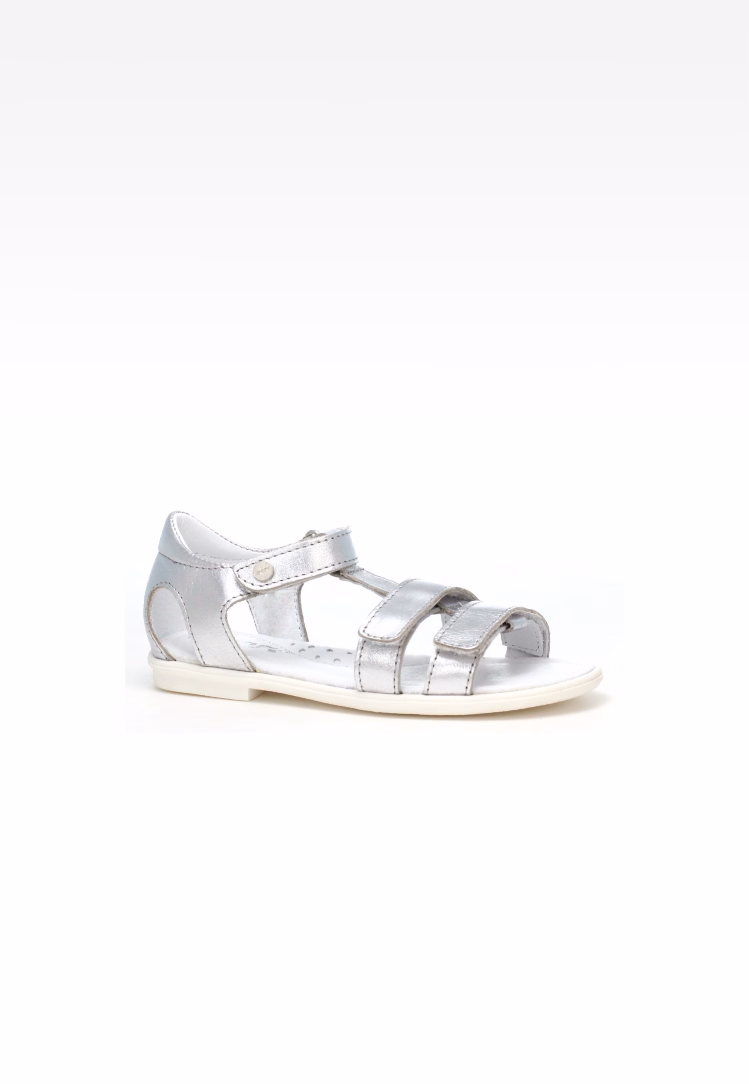 Sandały BARTEK W-76016/SIE, dla dziewcząt, srebrny