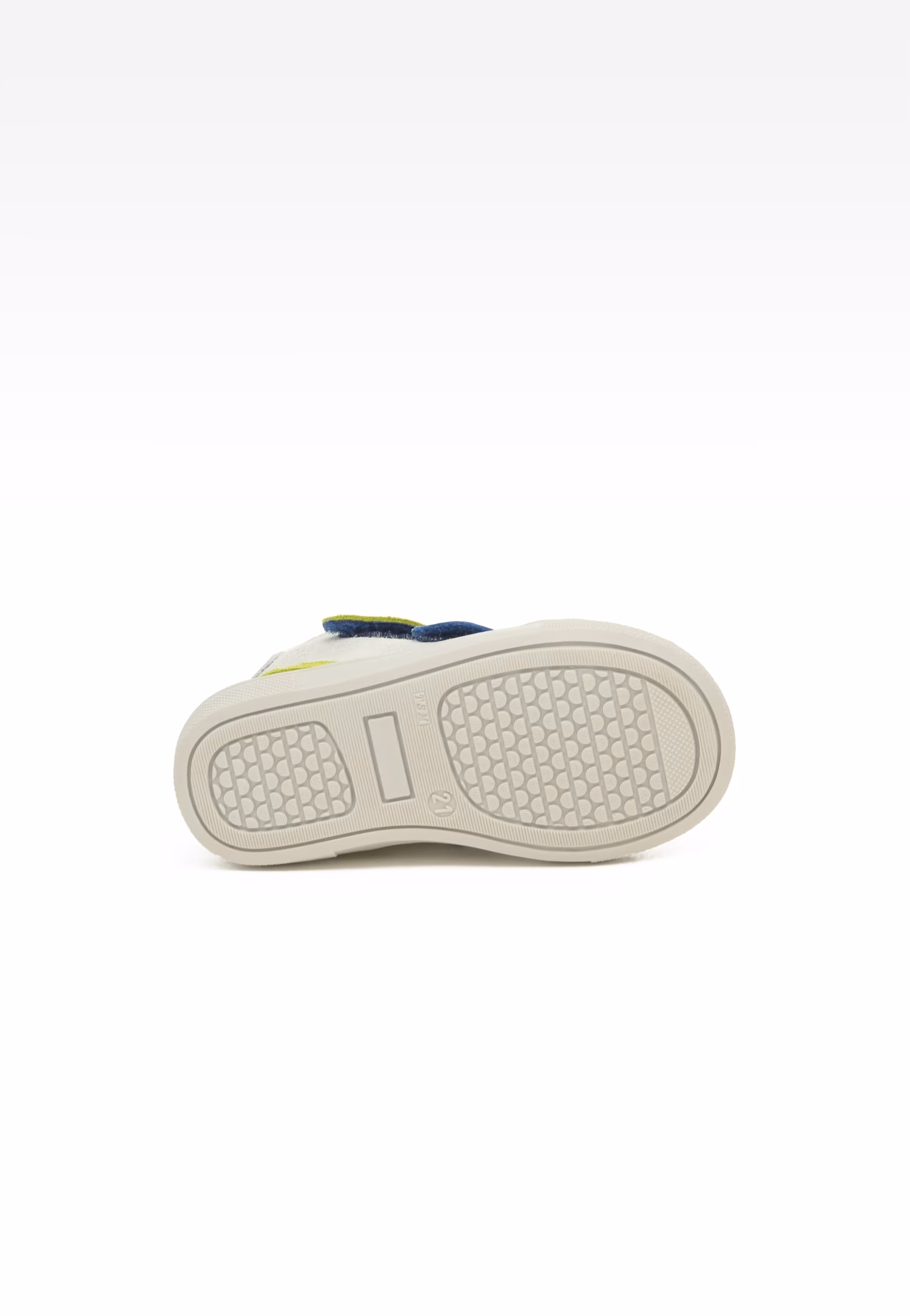 Trzewiki BARTEK 11596009, niebiesko-szaro-pomarańczowy