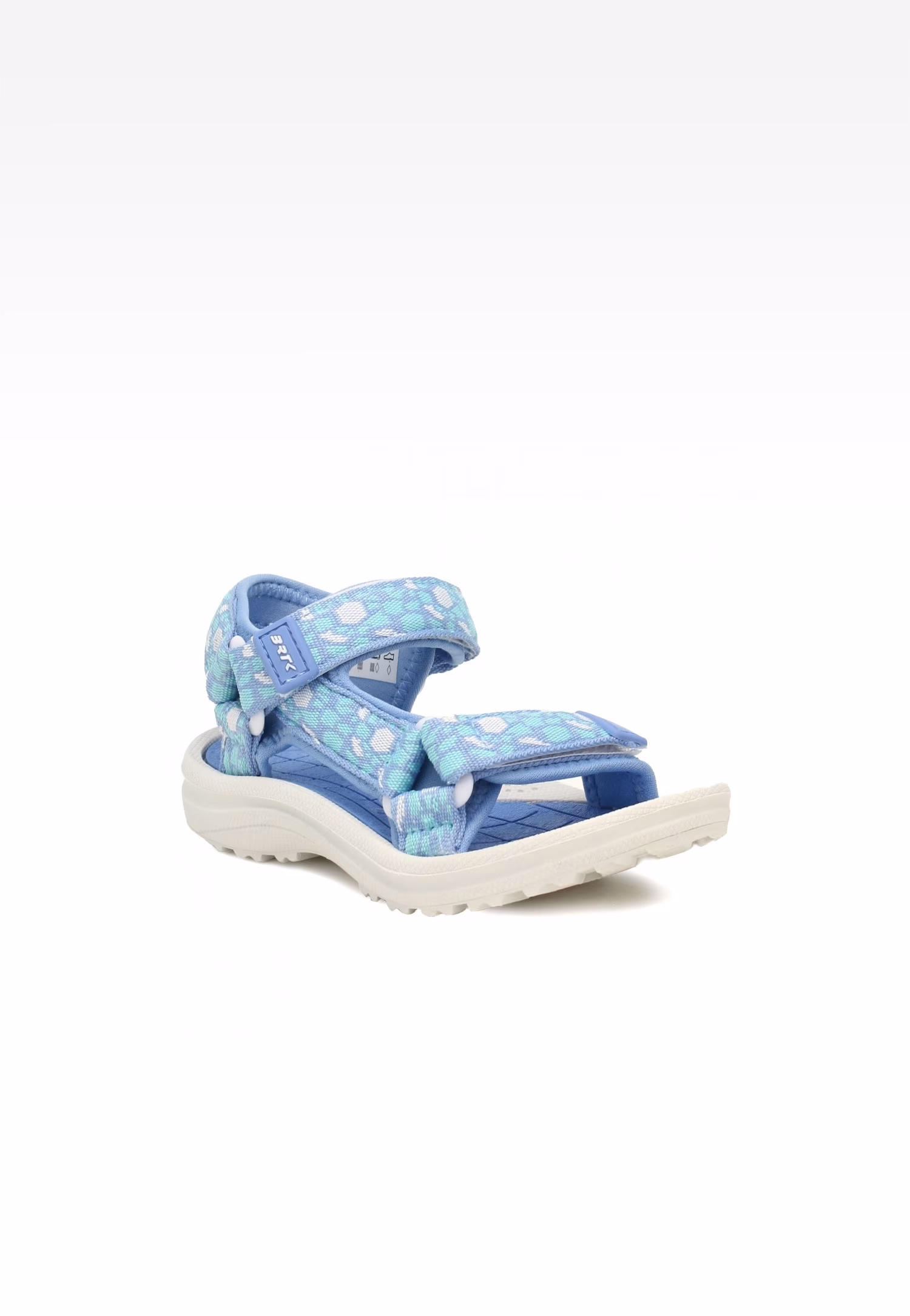 Sandały BARTEK 16058001, dla dziewcząt, czarno-szary