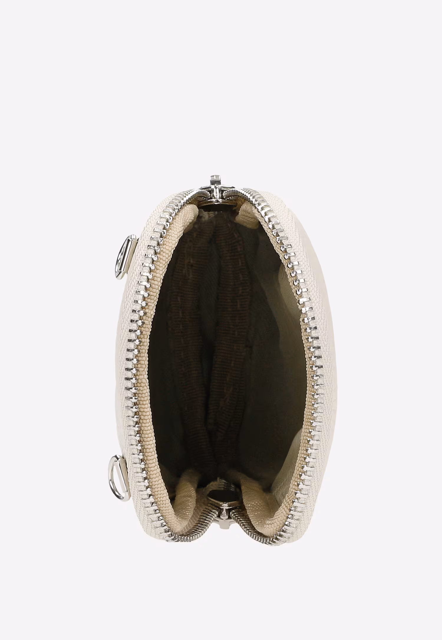 Czarna torebka skórzana na telefon