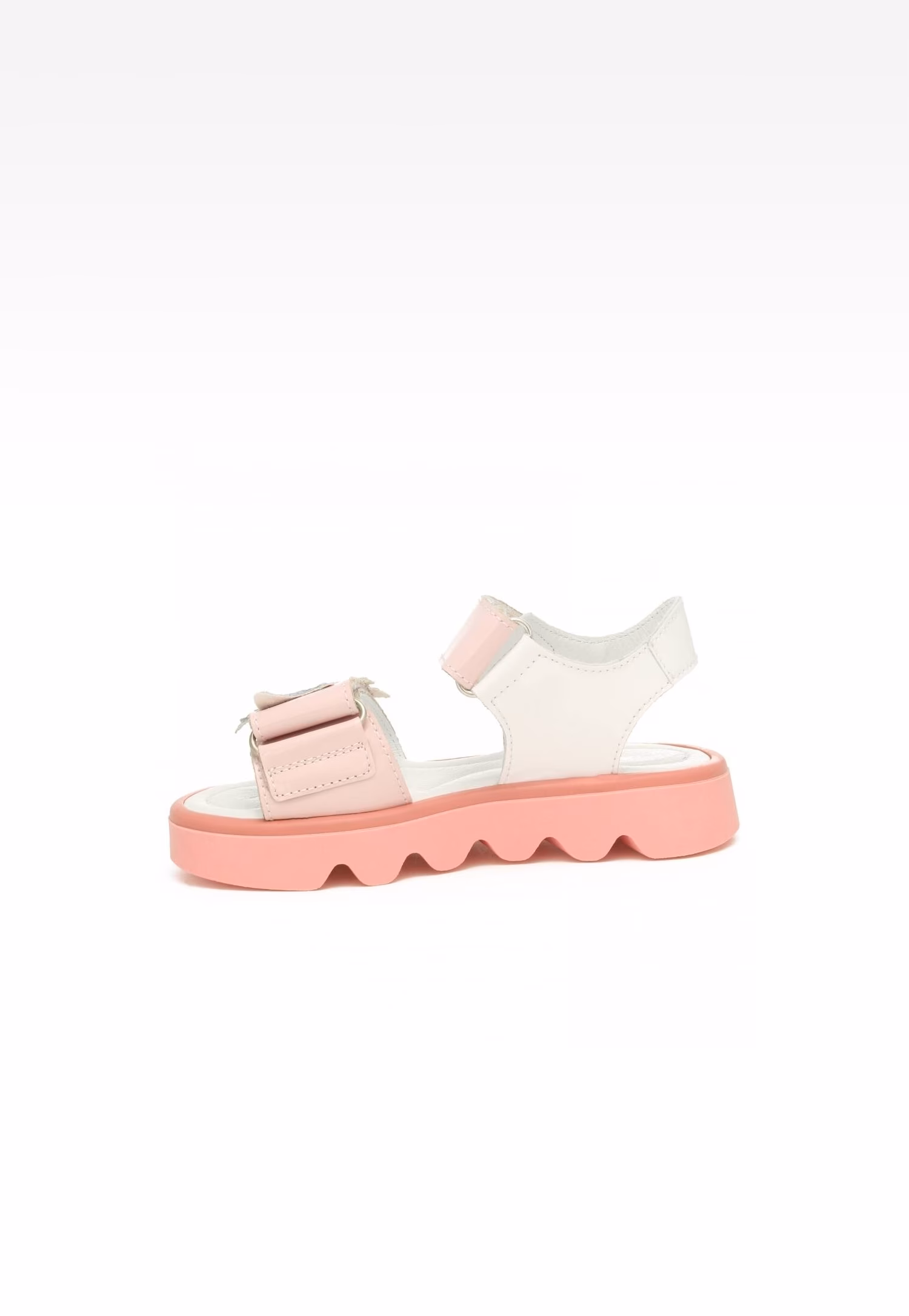 Sandały BARTEK 19120002, dla dziewcząt, szaro-biały