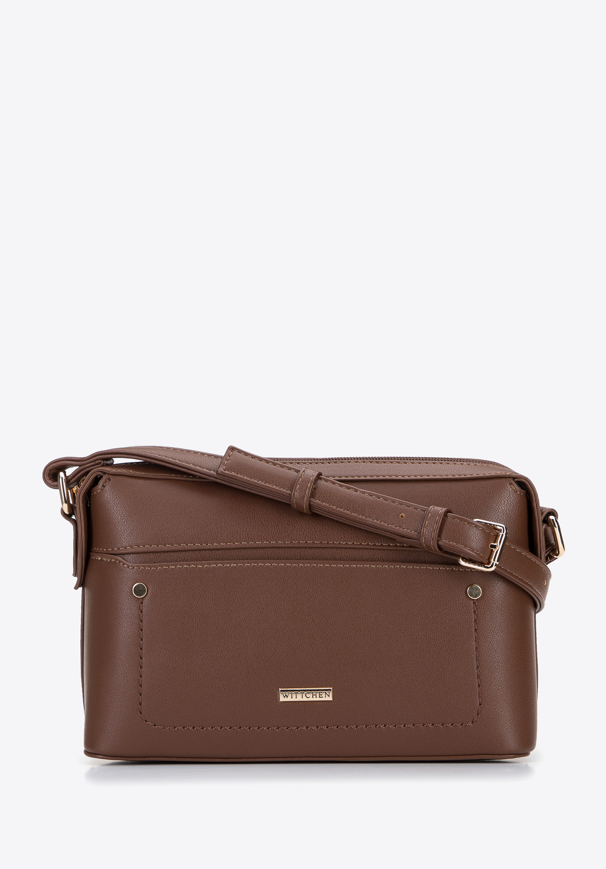 Damska listonoszka z etui w zwierzęcy wzór