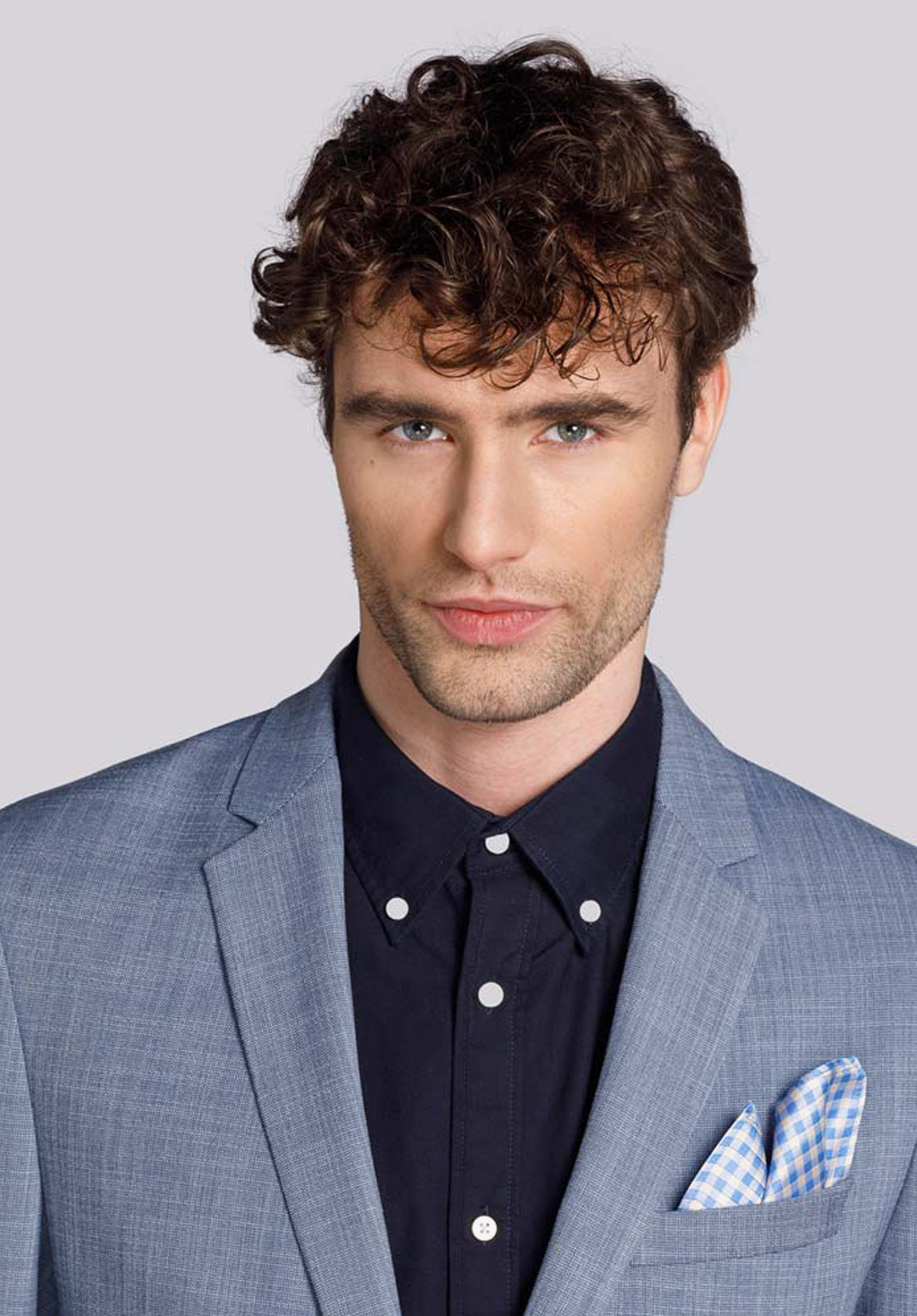 Poszetka z jedwabiu wzorzysta mała