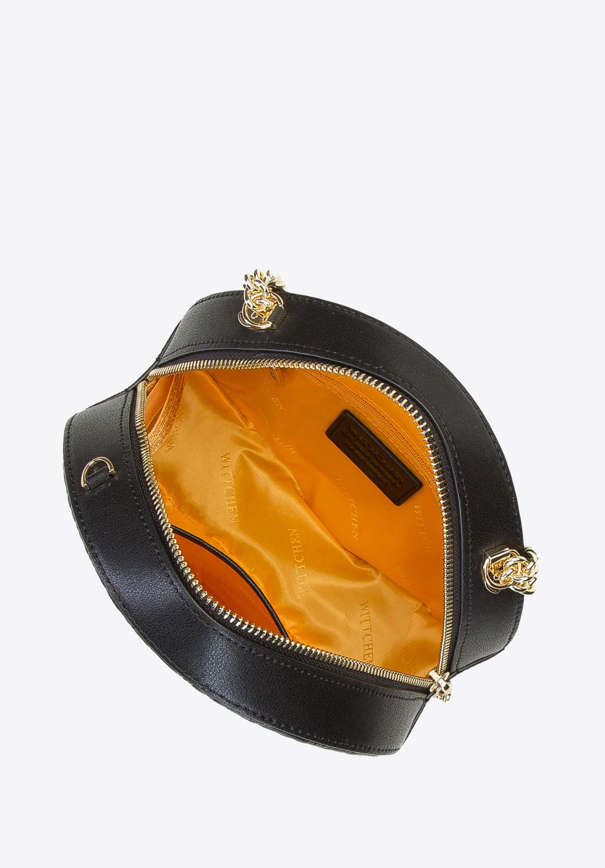 Torebka crossbody ze skóry okrągła – limitowana edycja