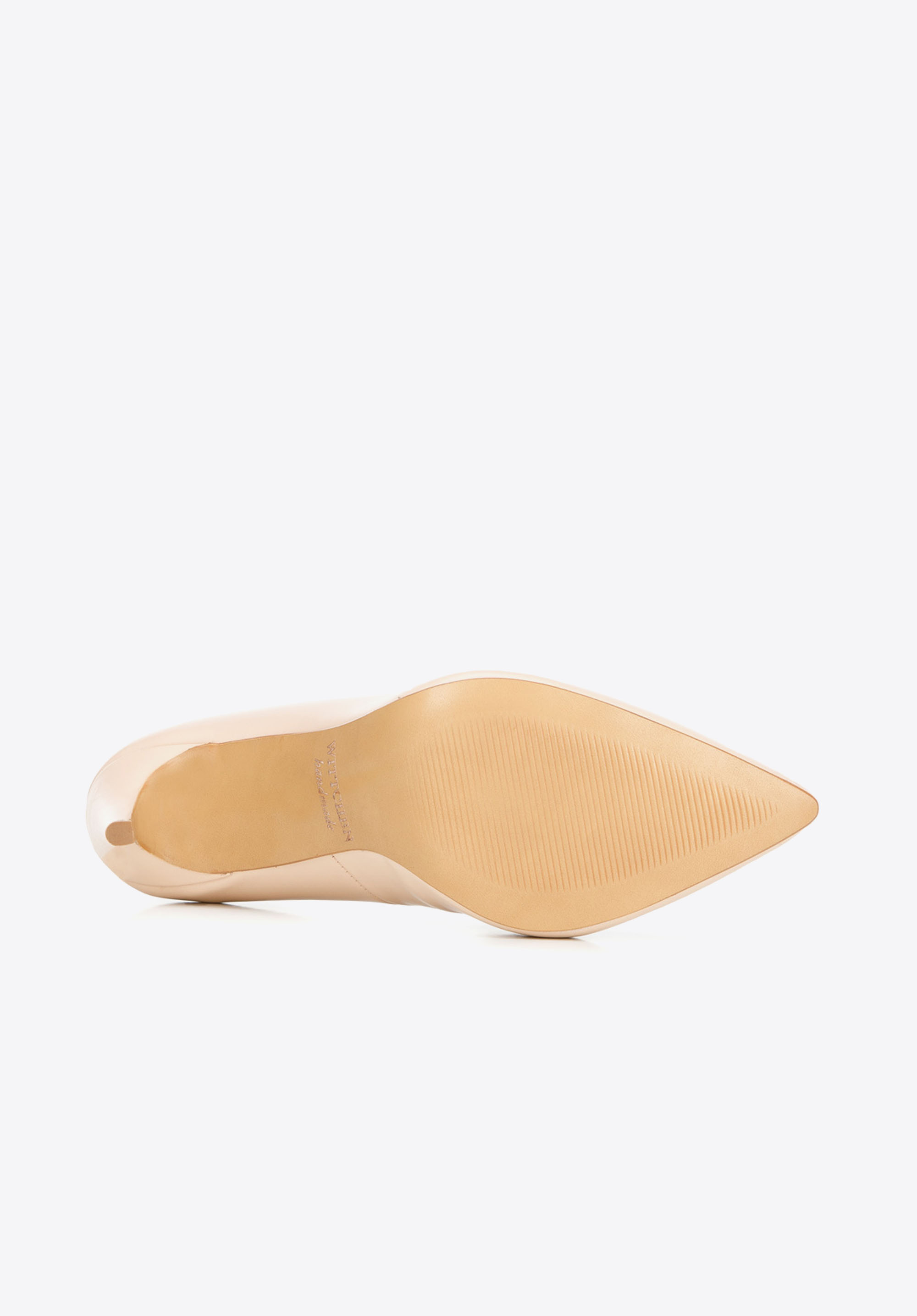 Szpilki skórzane klasyczne