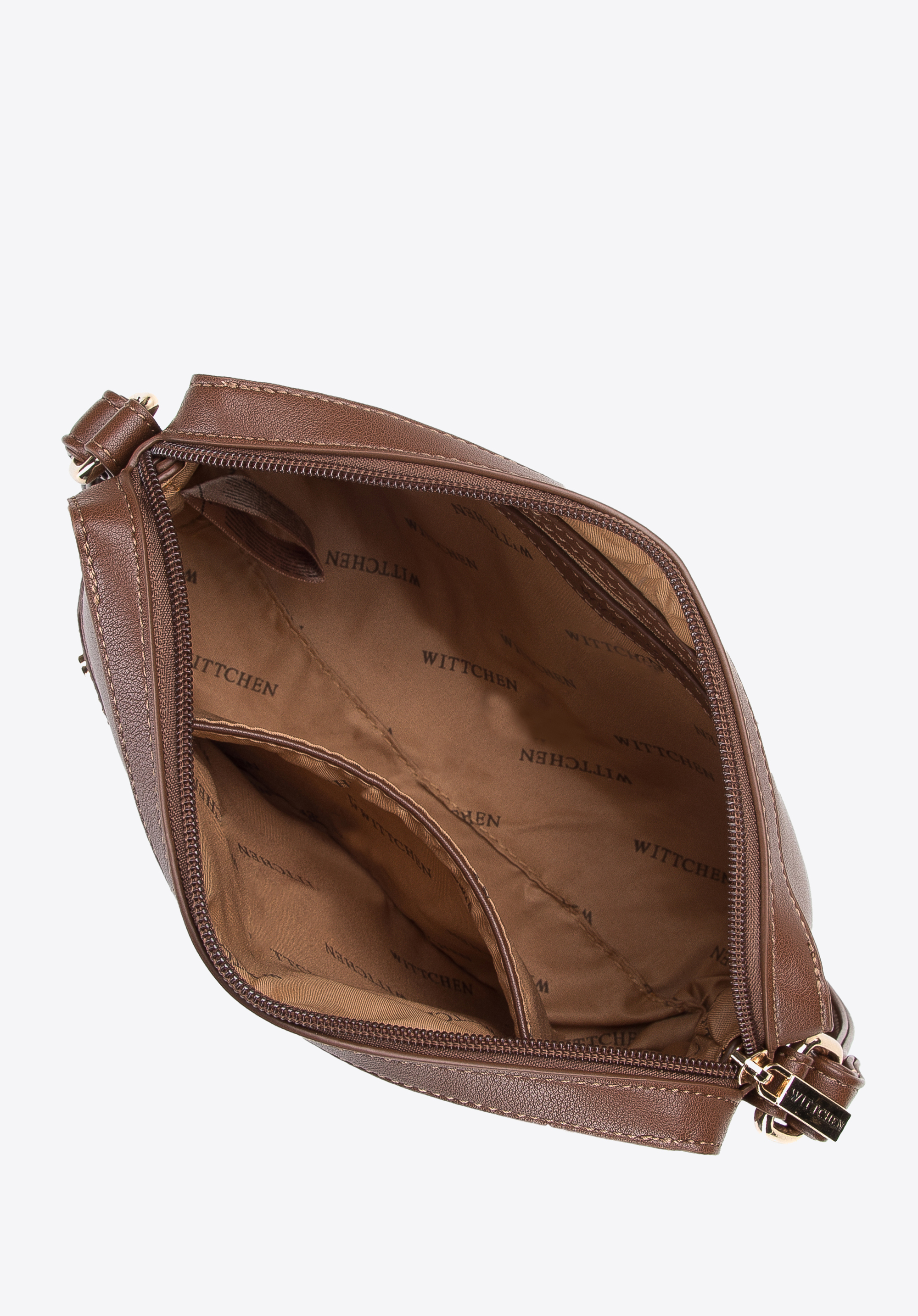 Damska listonoszka z etui w zwierzęcy wzór