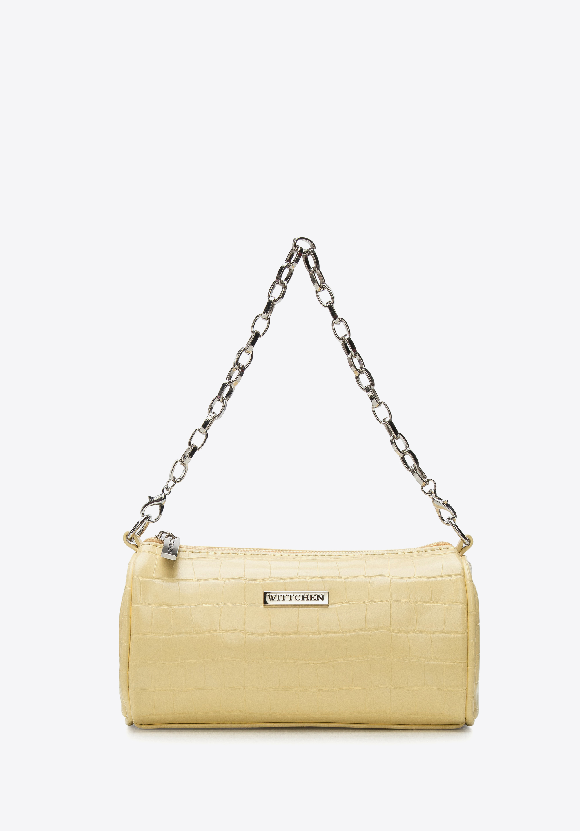 Damska minitorebka z wymiennymi paskami