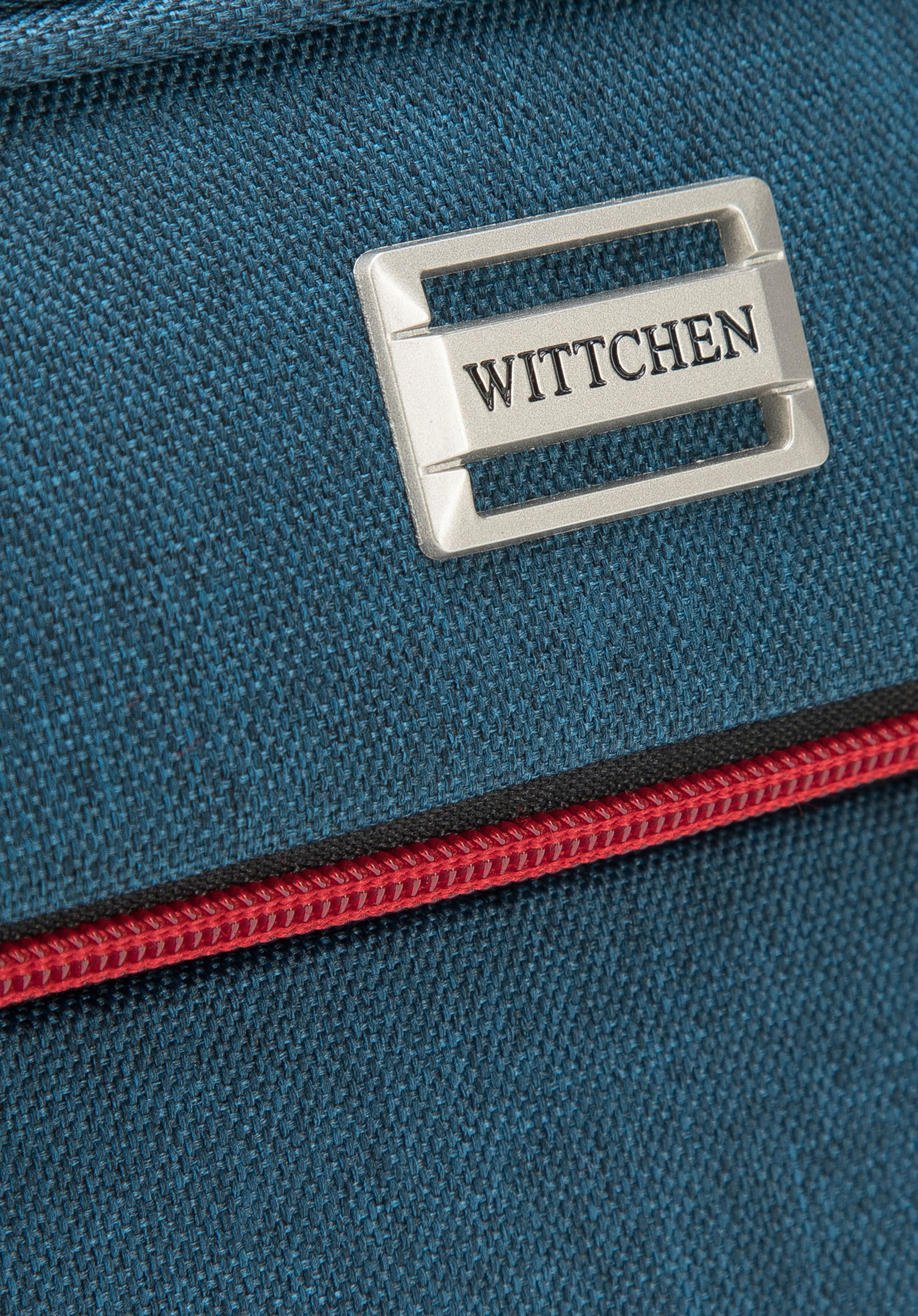 Torba podróżna z czerwonym suwakiem