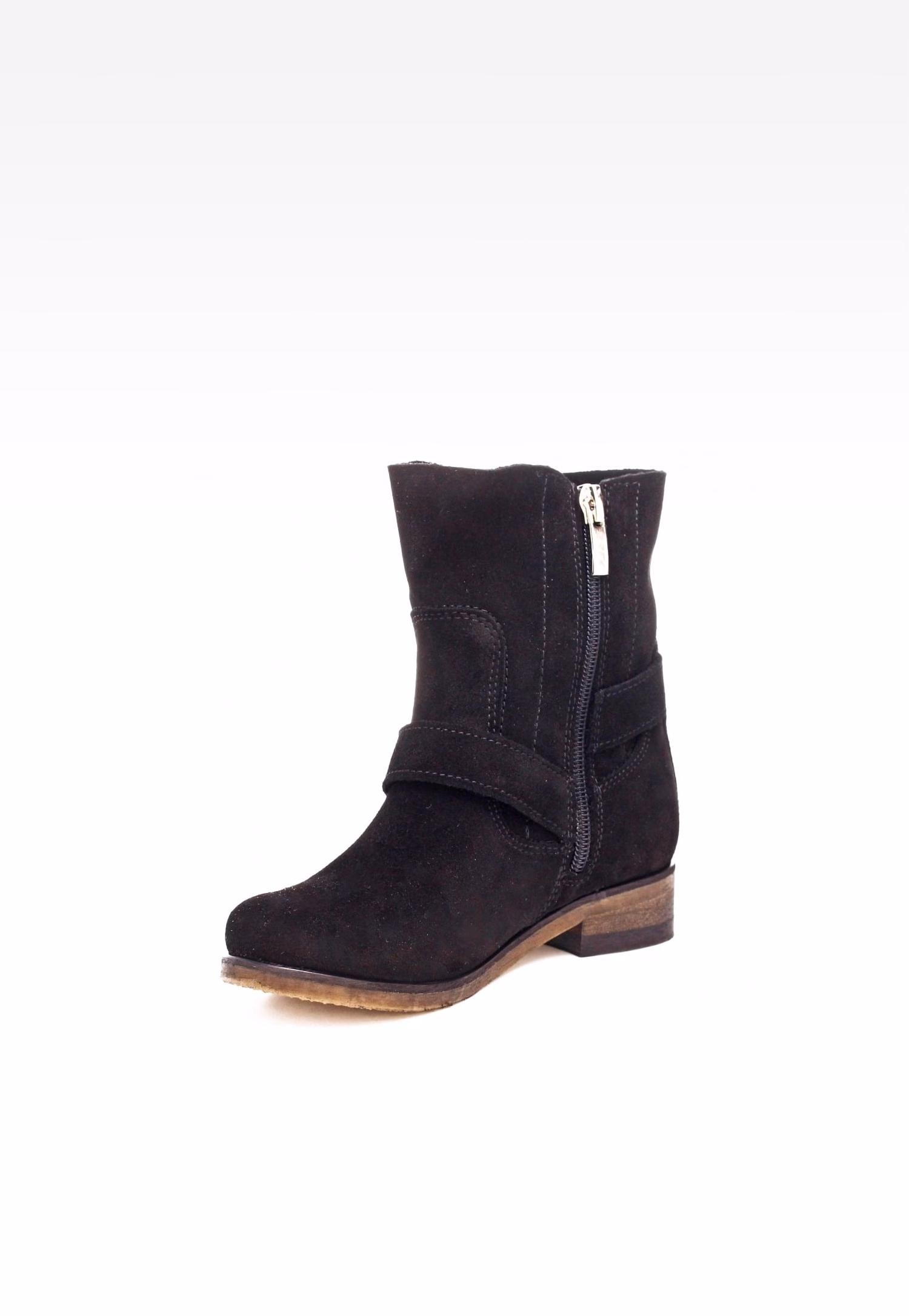 Botki Wojas x Bartek 8440461, dla dziewcząt, czarny