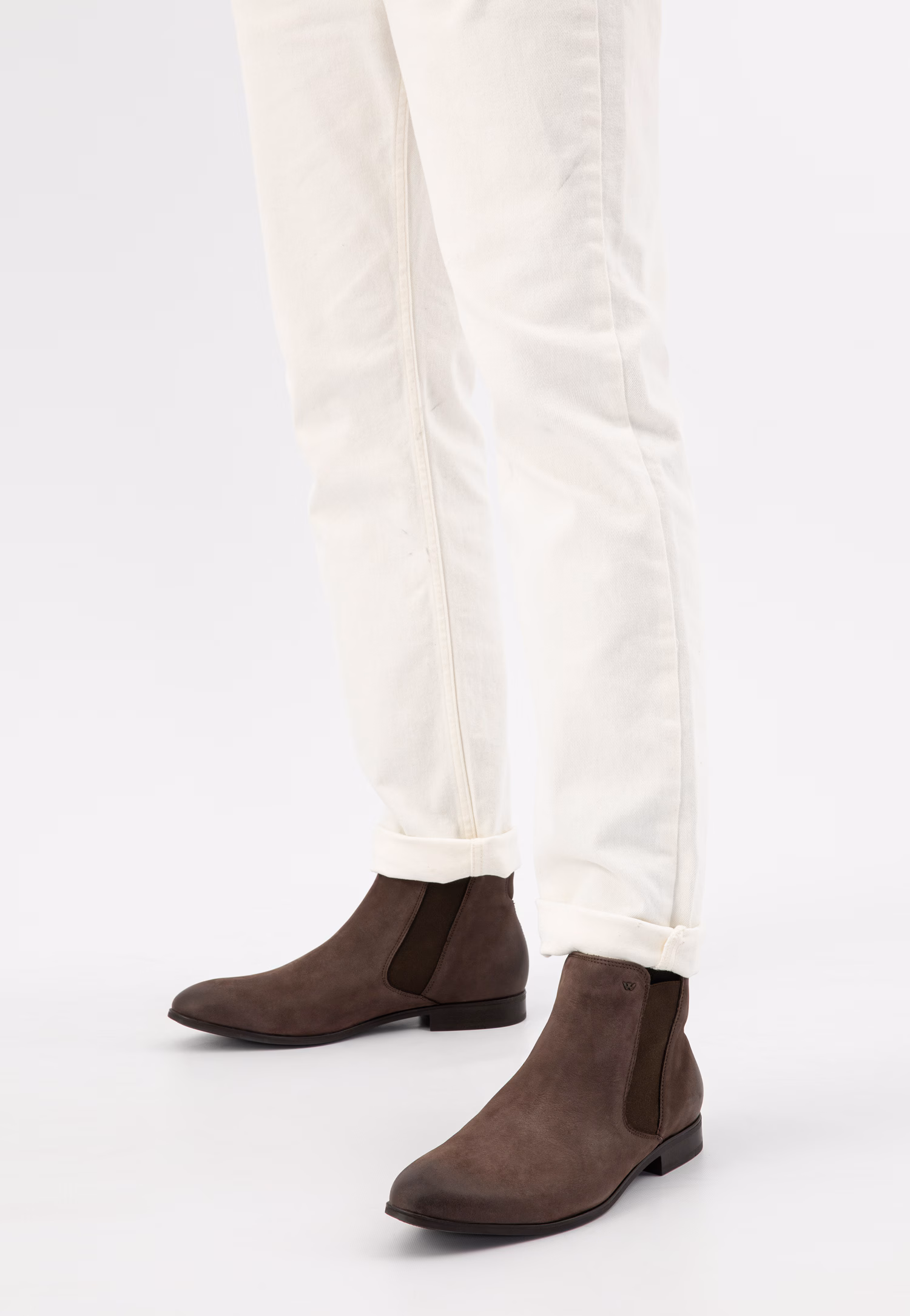 Brązowe sztyblety męskie w stylu miejskim