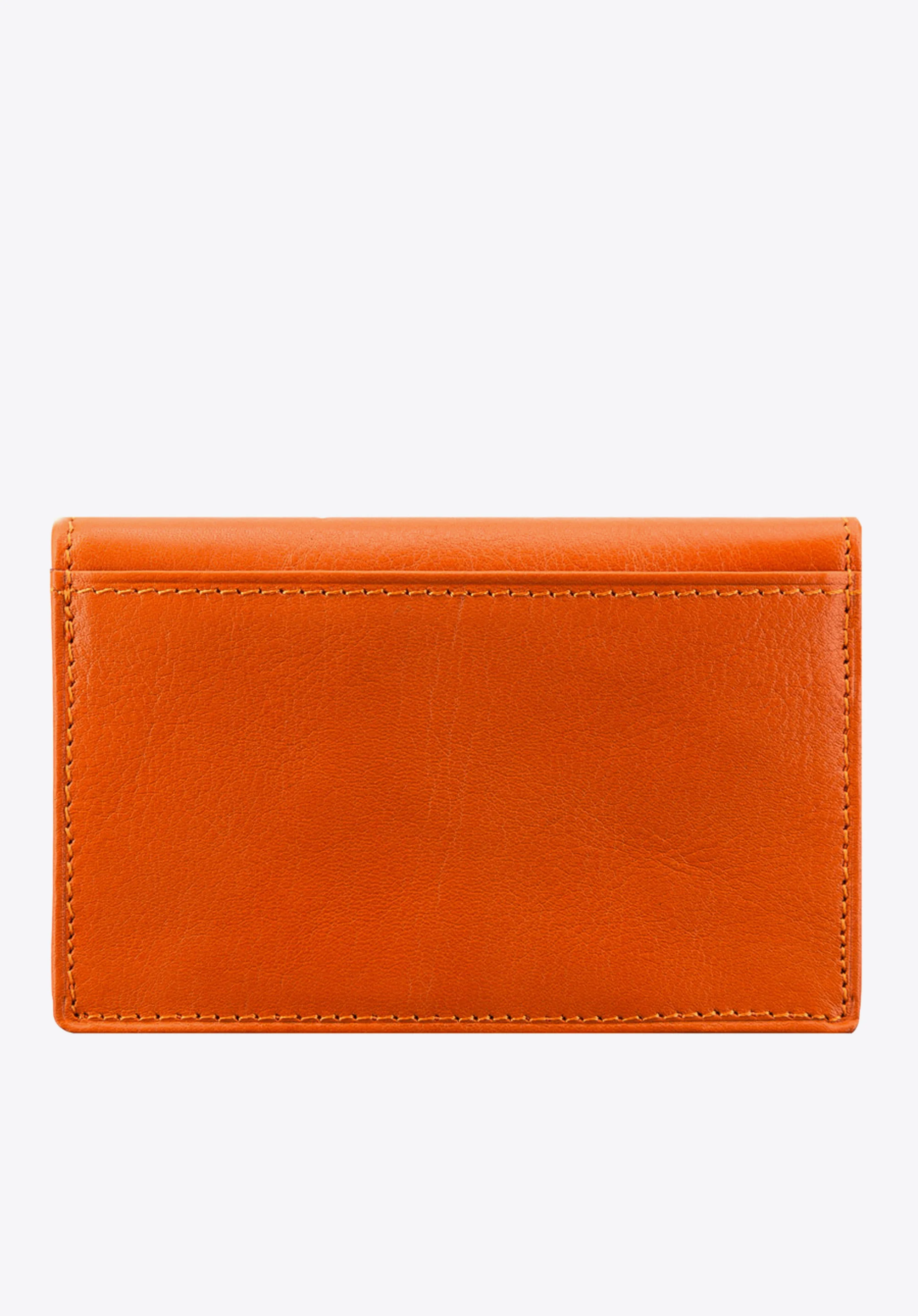 Etui na wizytówki skórzane poziome