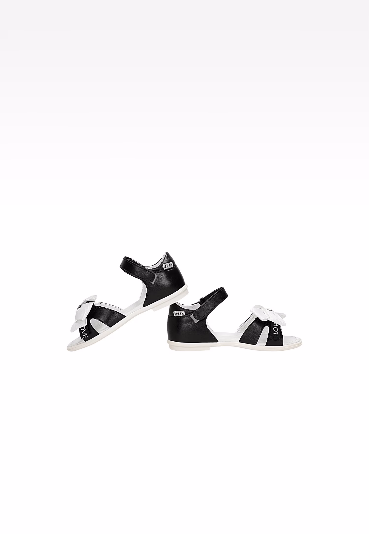 Sandały BARTEK 16041002, dla dziewcząt, czarny