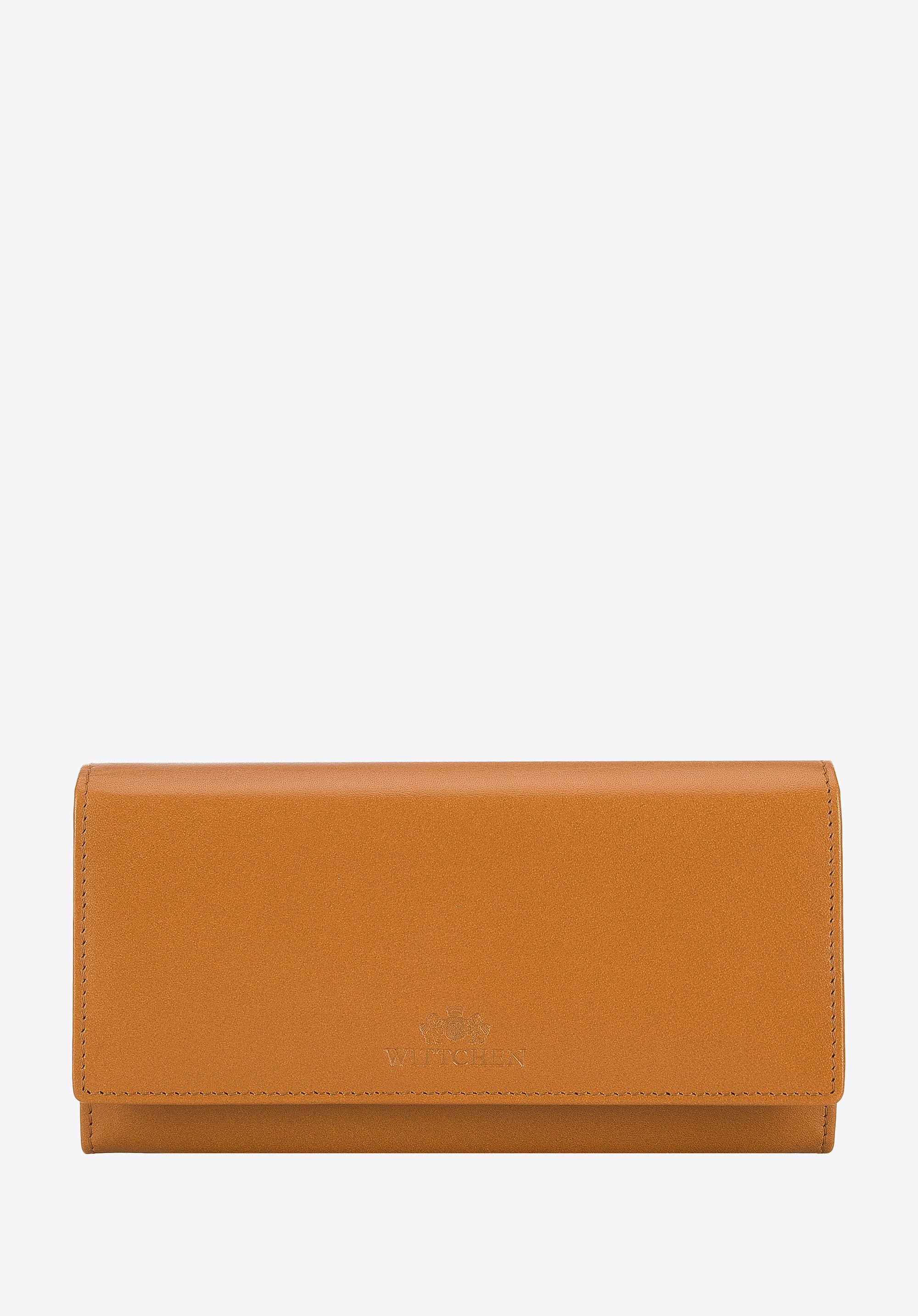 Damski portfel skórzany o prostym kroju