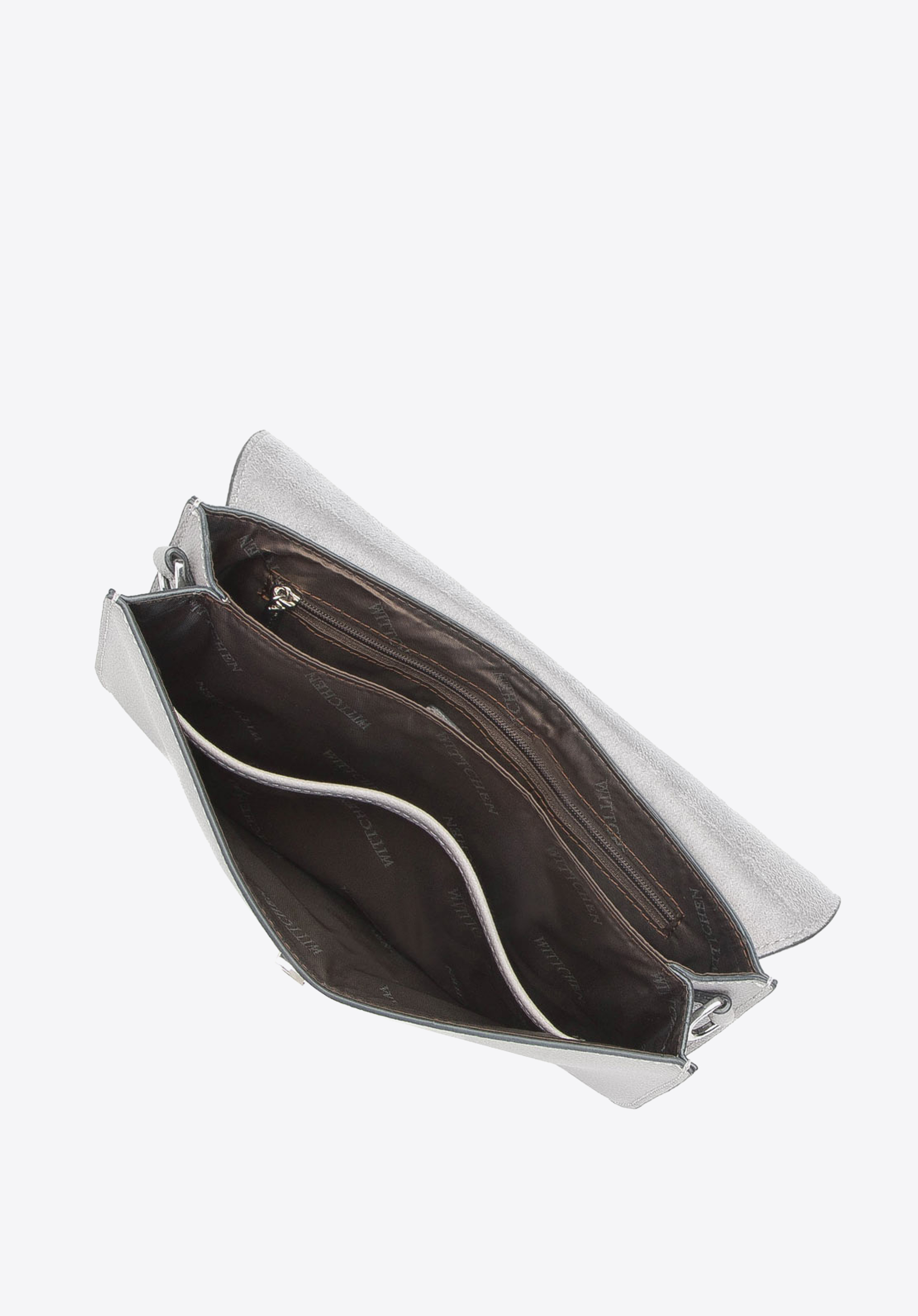 Torebka wieczorowa ze skóry groszkowej