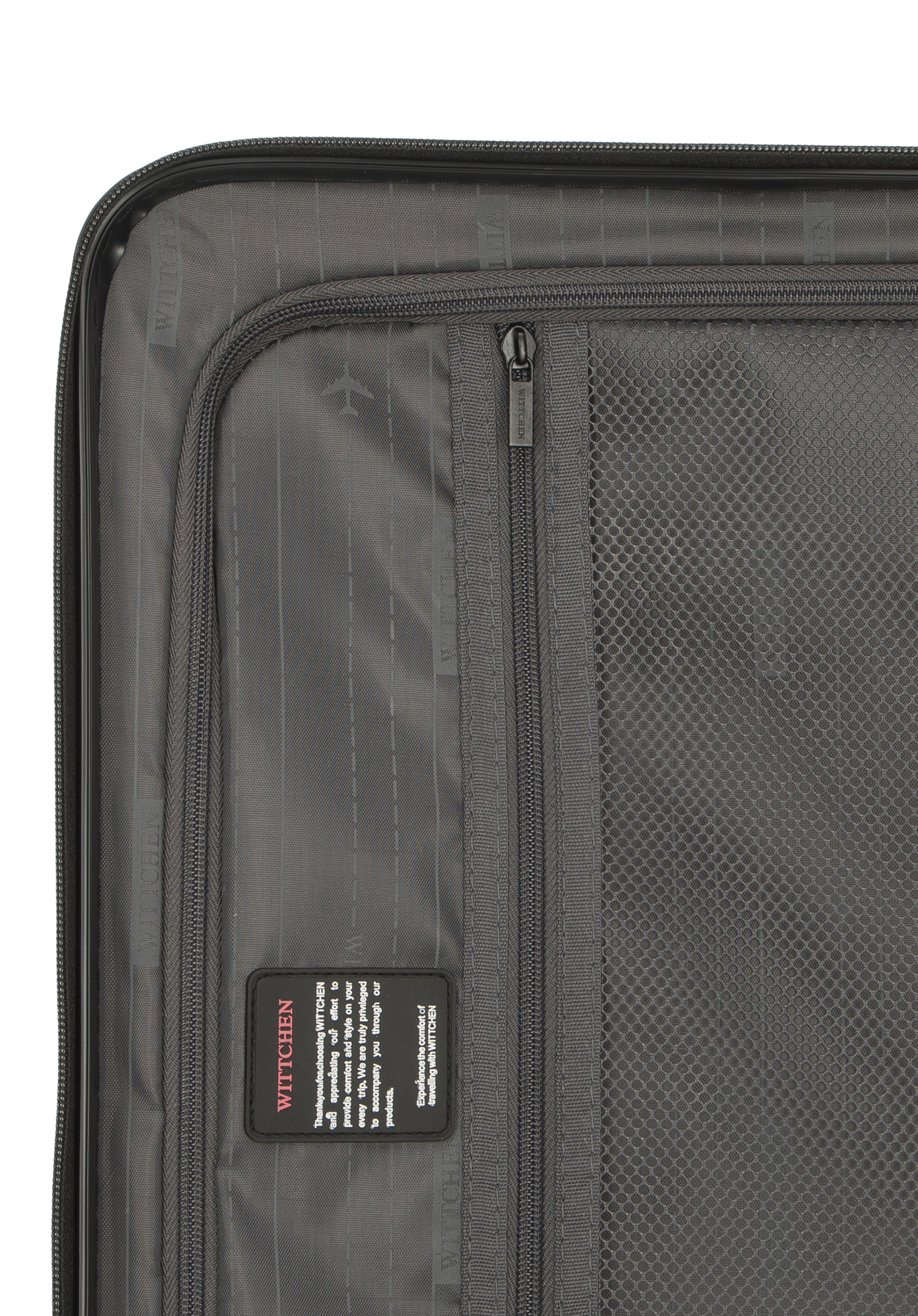 Walizka kabinowa z ABS-u żłobiona