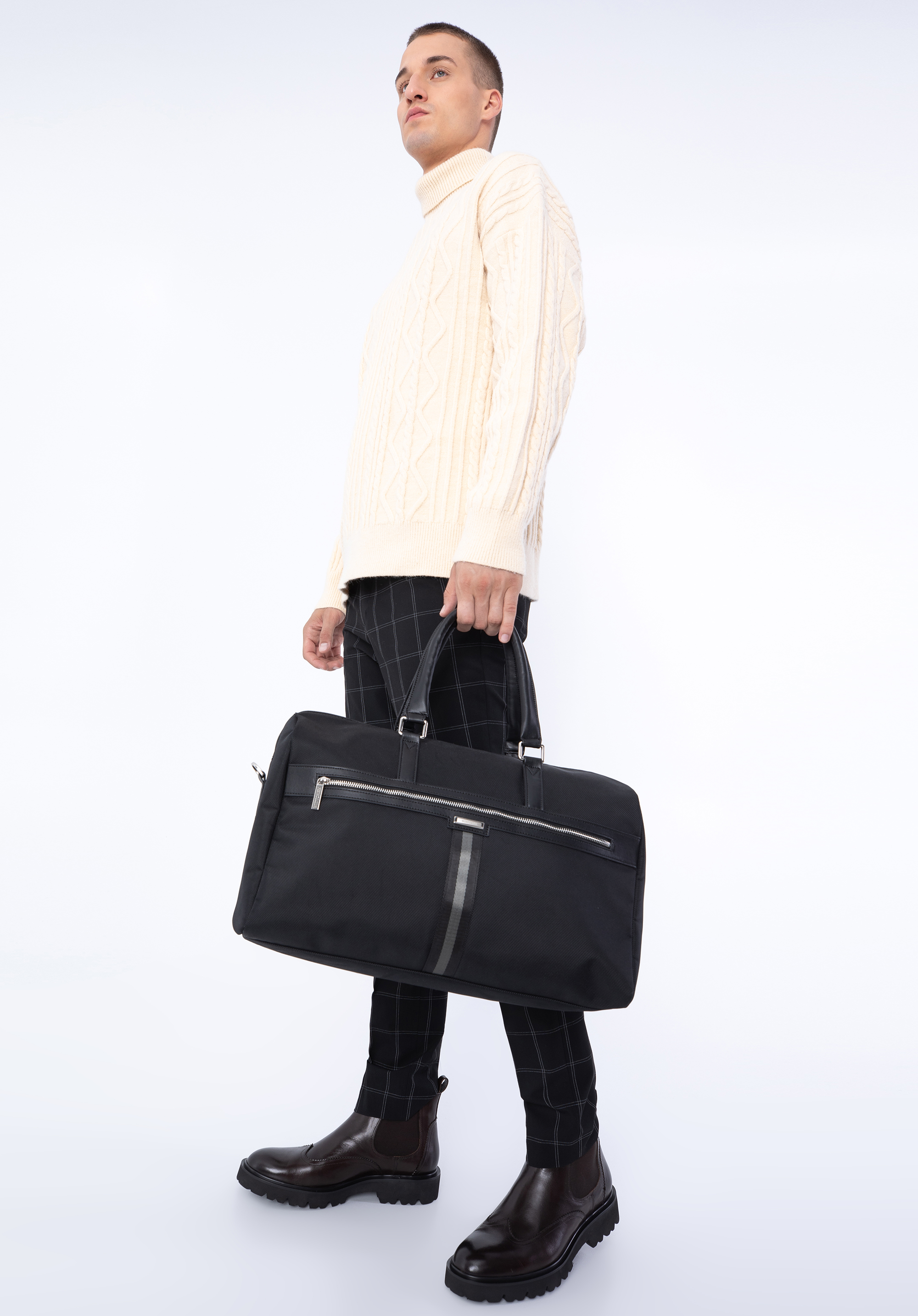 Torba podróżna z tasiemką