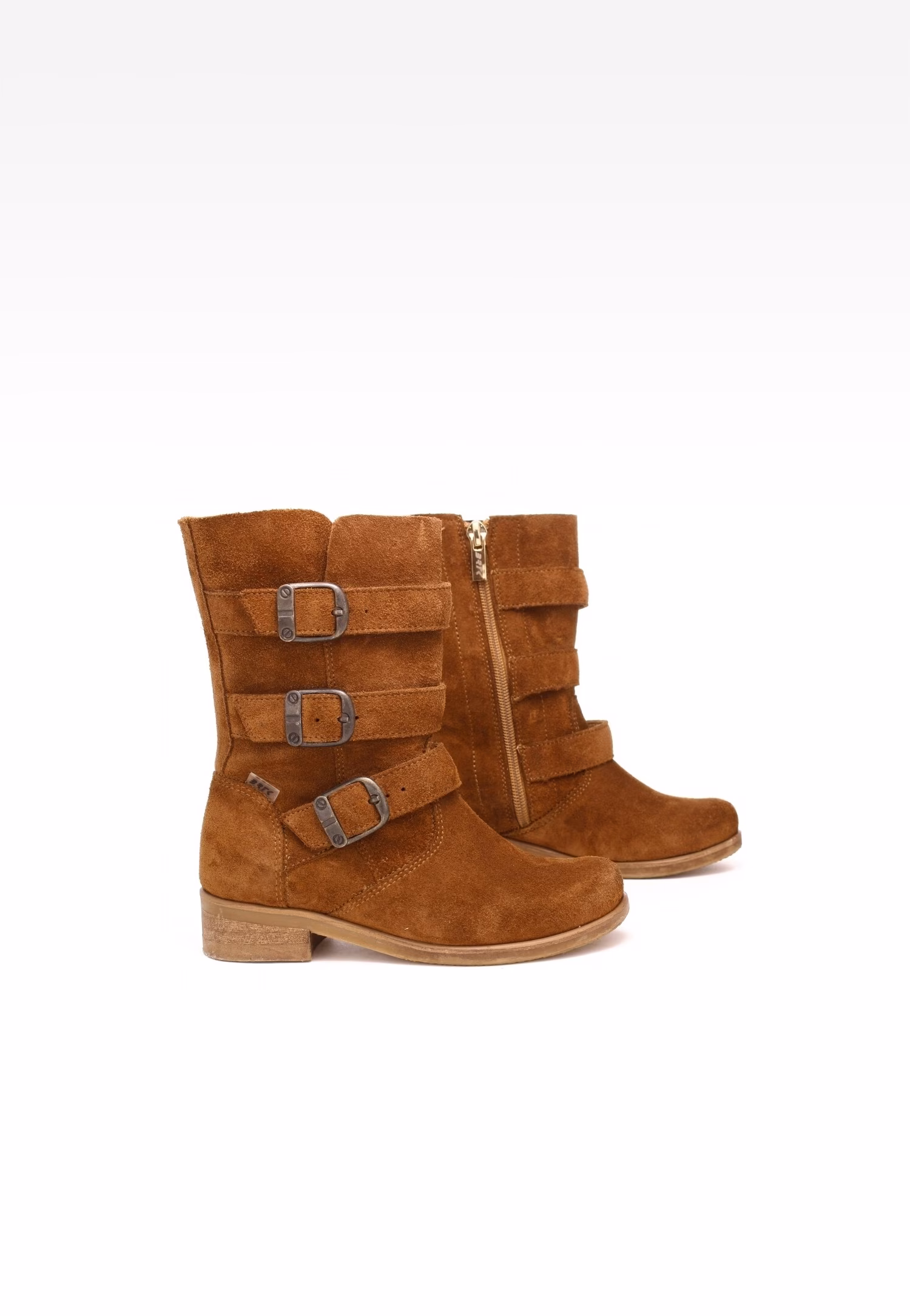 Botki Wojas x Bartek 8440263, dla dziewcząt, brązowy