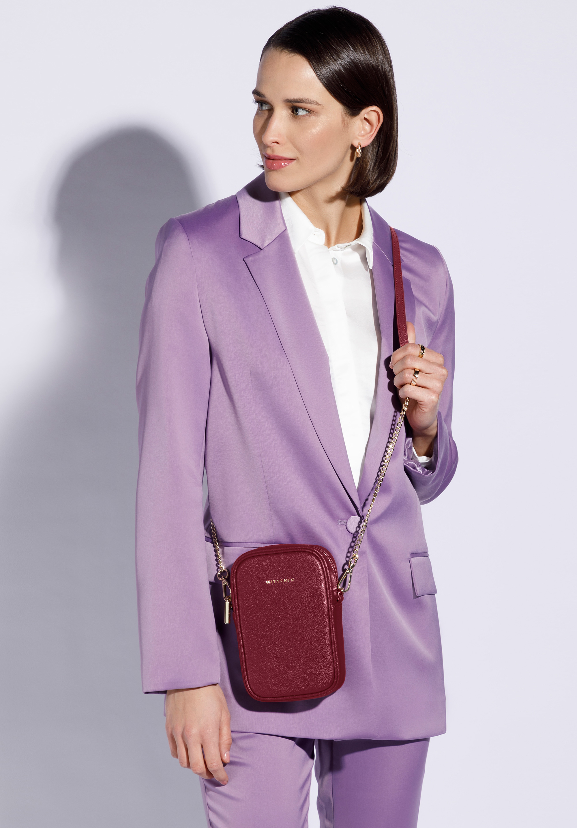 Minitorebka skórzana pudełkowa klasyczna