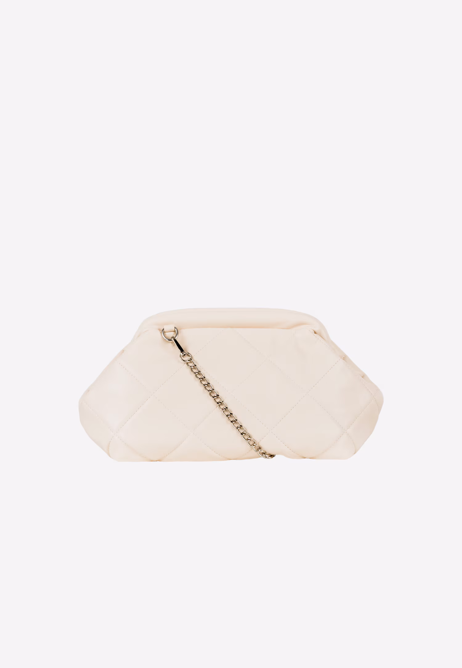 WJS mała torebka damska w kolorze jasnego beżu