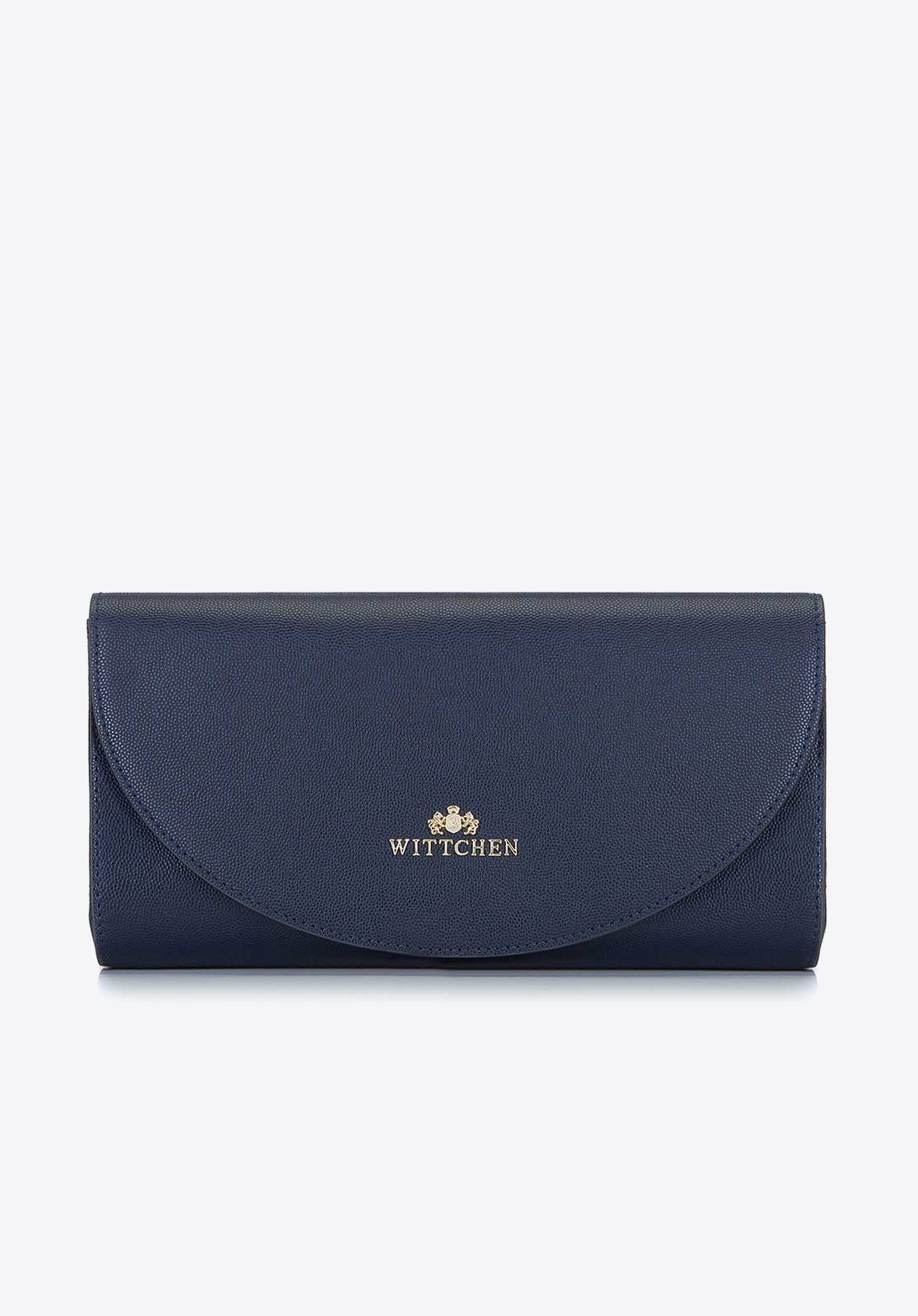 Kopertówka skórzana minimalistyczna