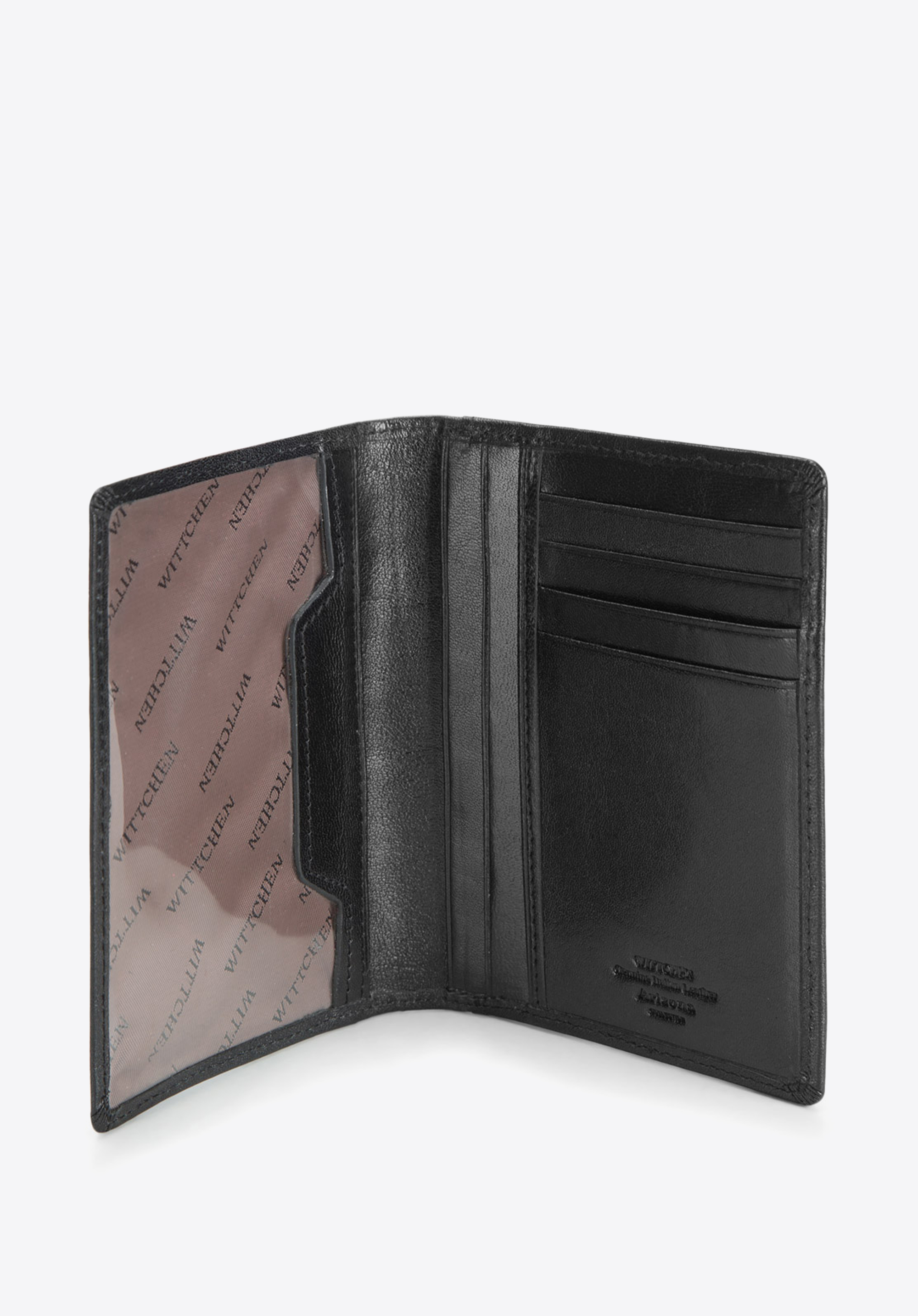 Etui na dokumenty skórzane z herbem