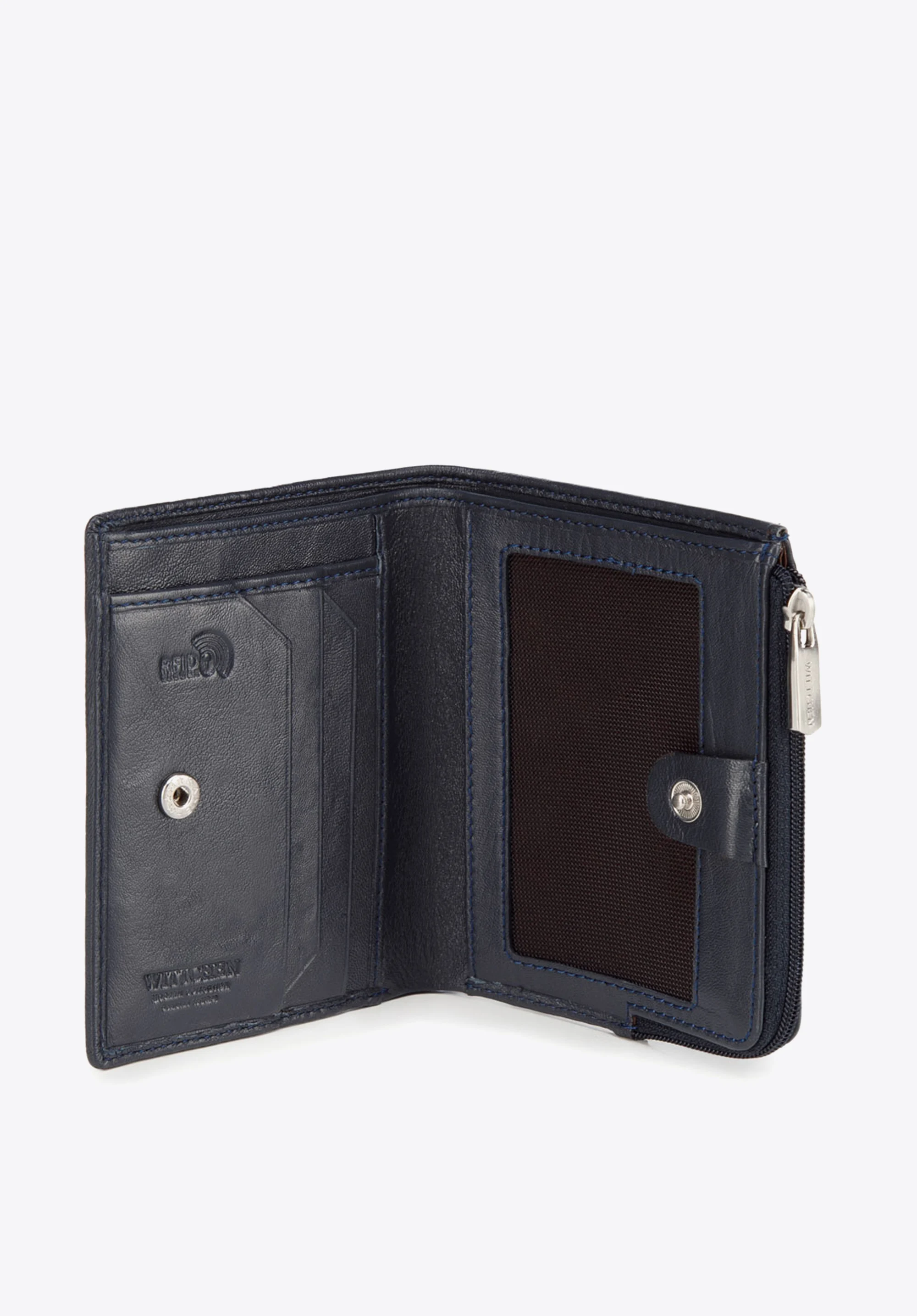 Portfel ze skóry z zapięciem UNISEX