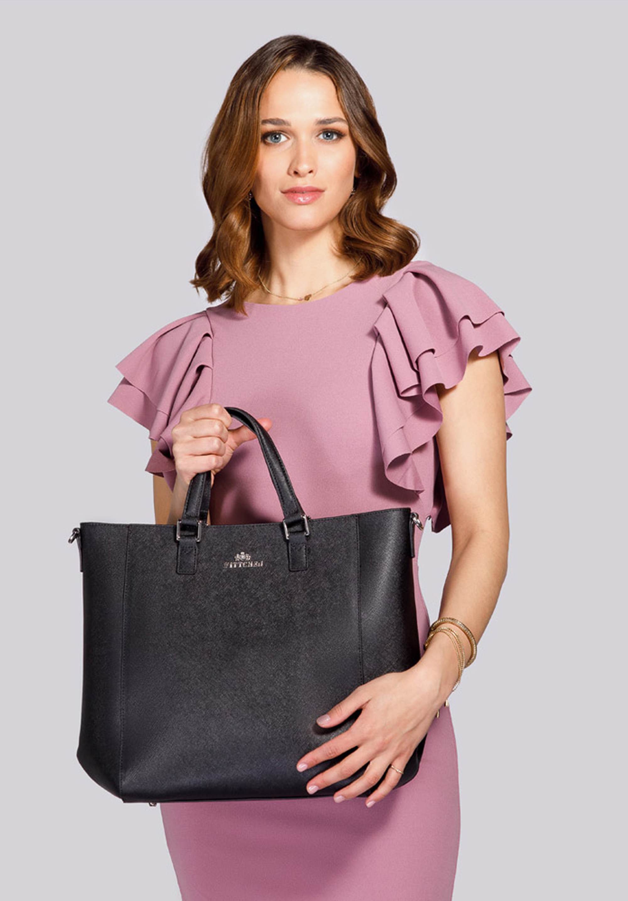 Torebka shopperka skórzana klasyczna