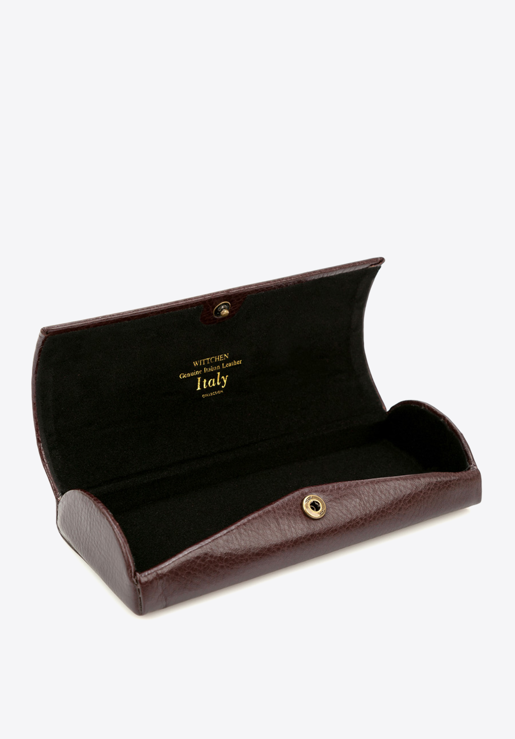 Etui na okulary ze skóry proste