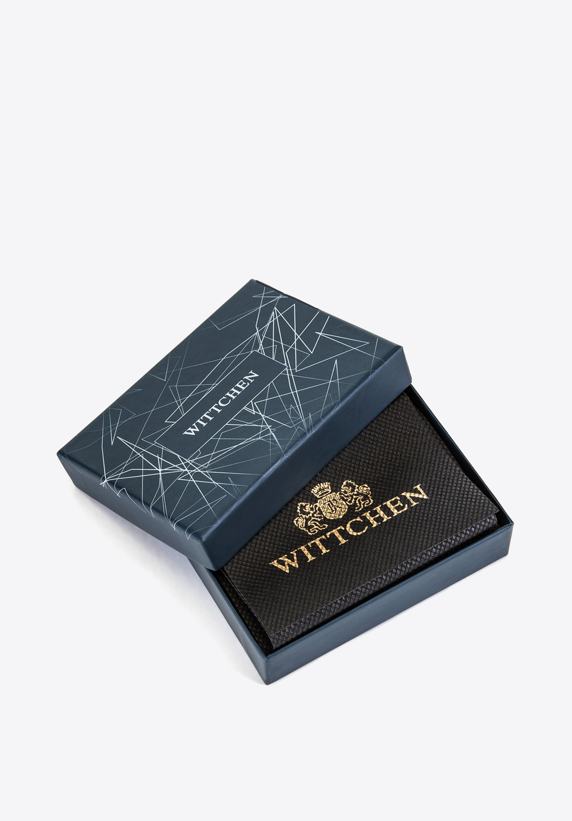 Skórzany portfel wąski