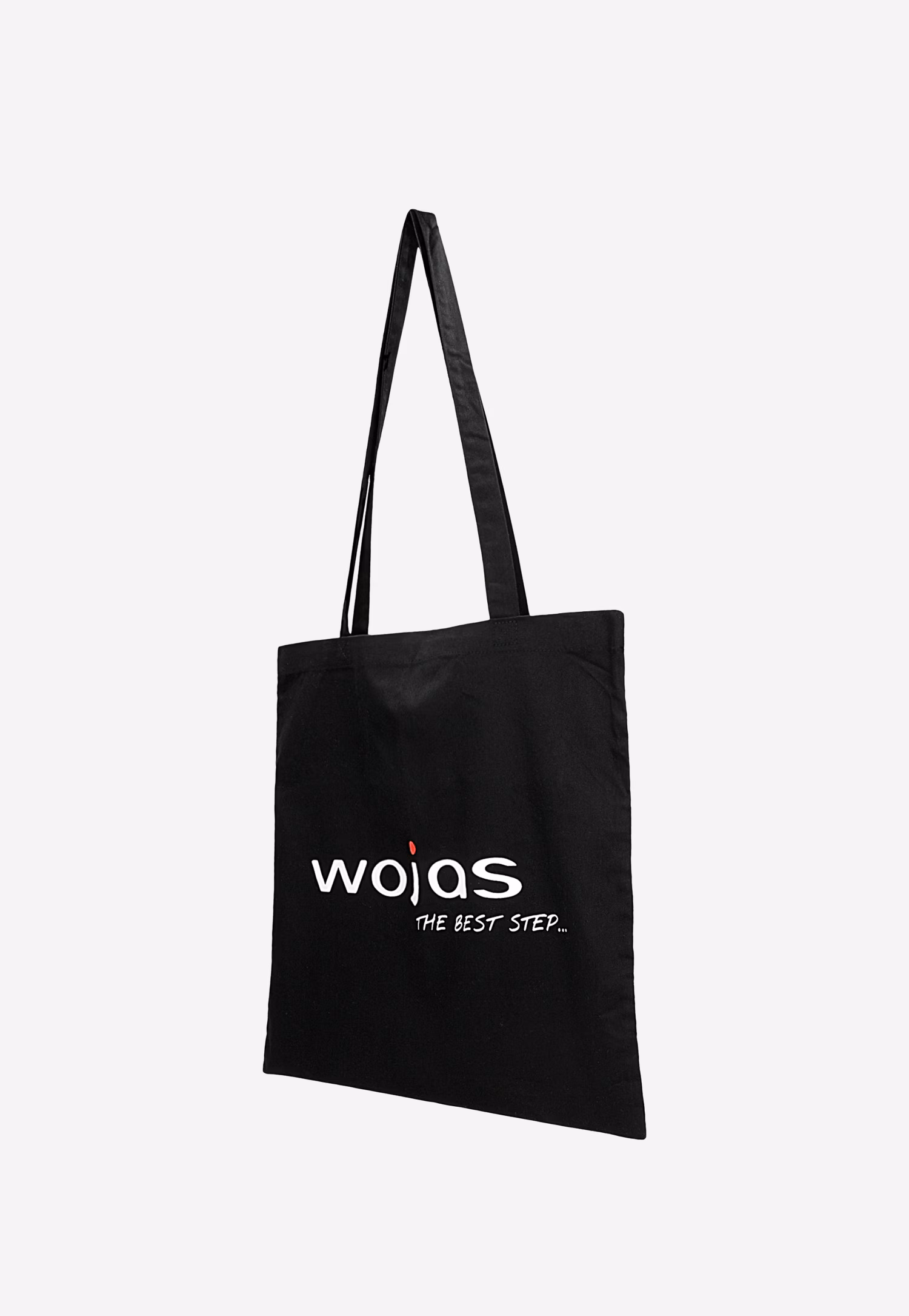 Czarna torba bawełniana